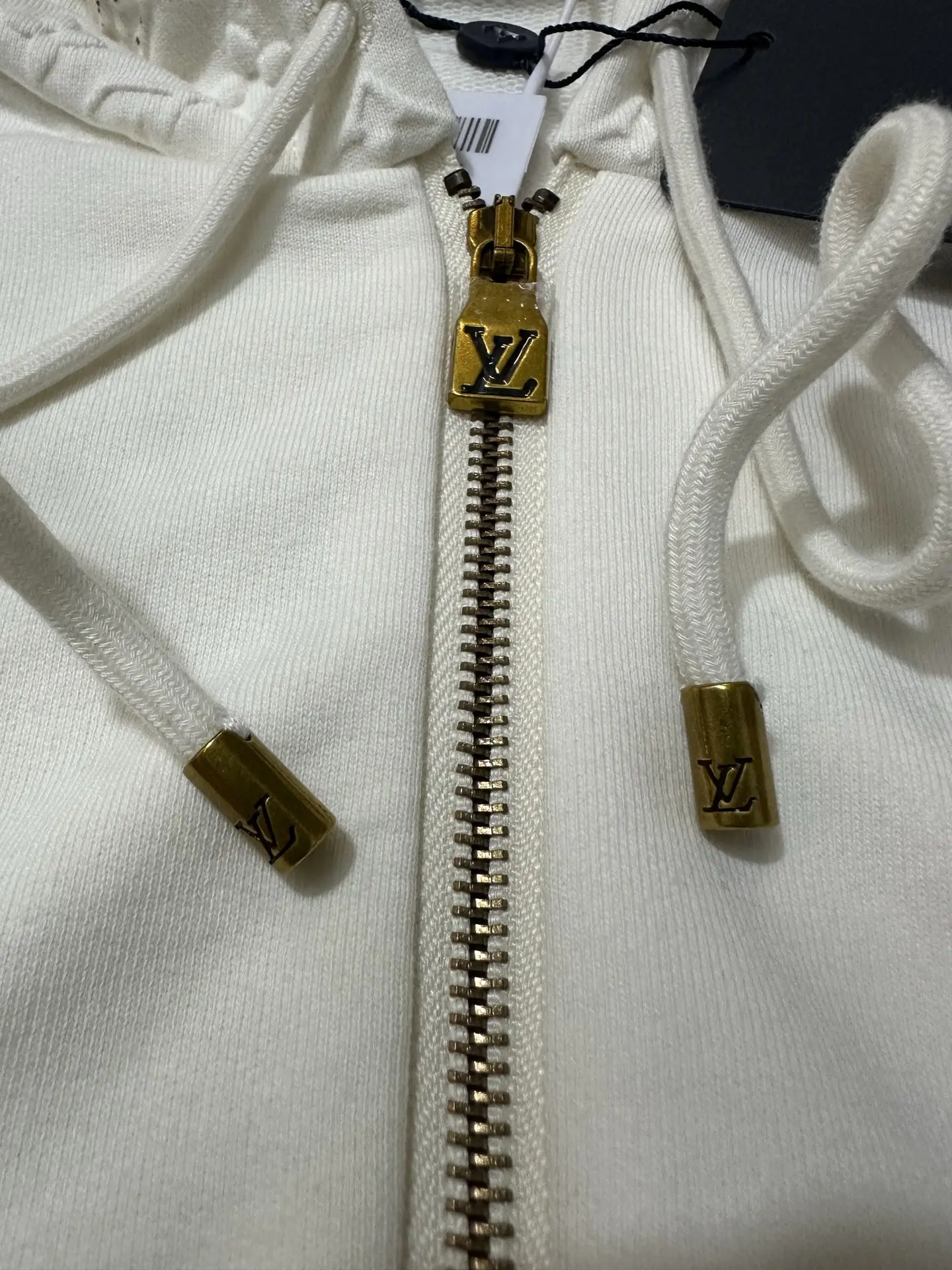 Monogram Embossed Zip-Up Hoodie D35021809 — view 7
