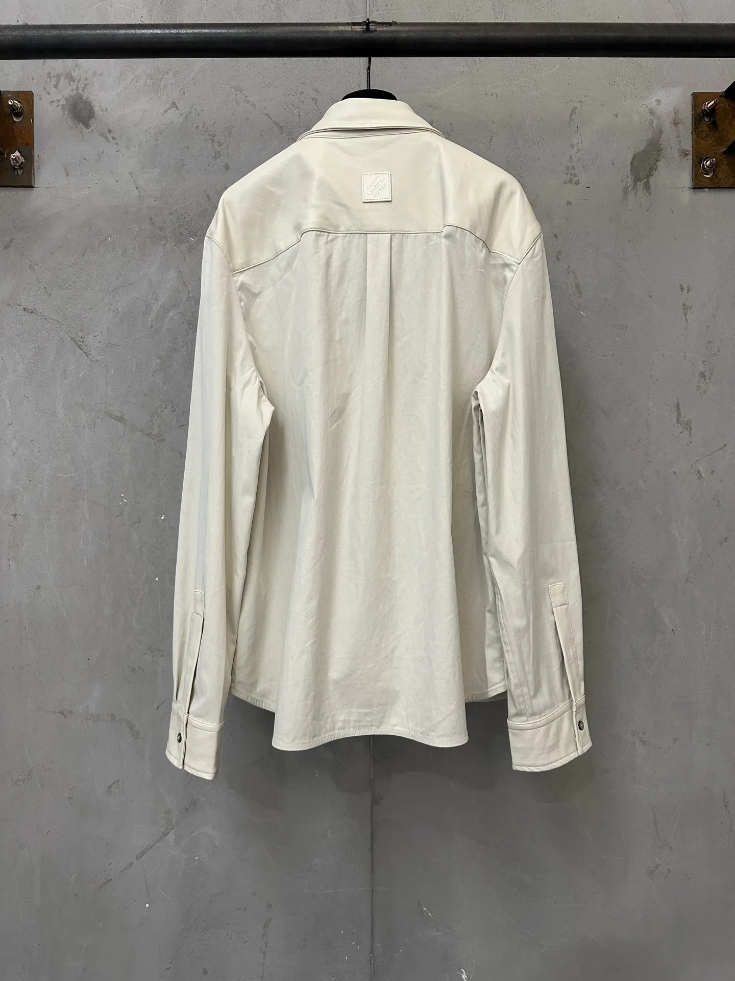LV Faux Leather Embroidered Overshirt D35021771 — view 2