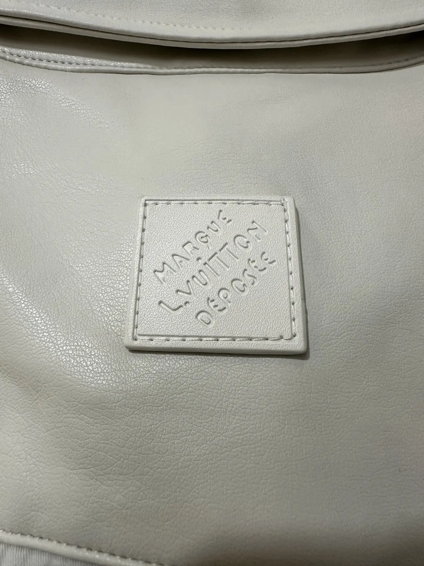 LV Faux Leather Embroidered Overshirt D35021771 — view 10