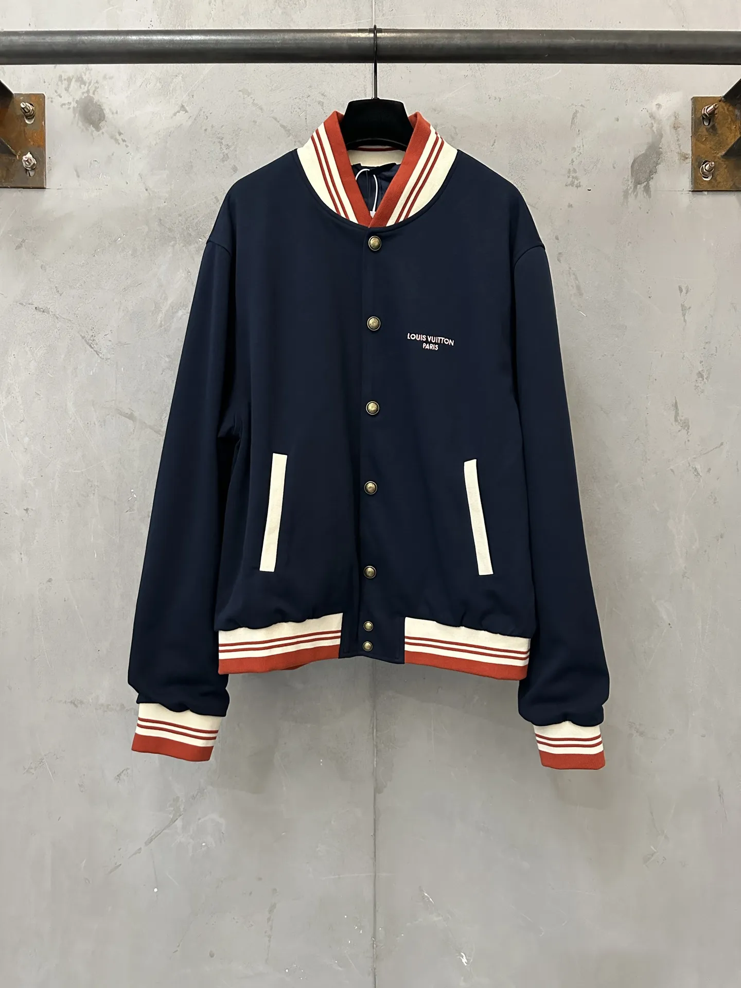 Logo Embroidered Varsity Bomber Jacket D35023586