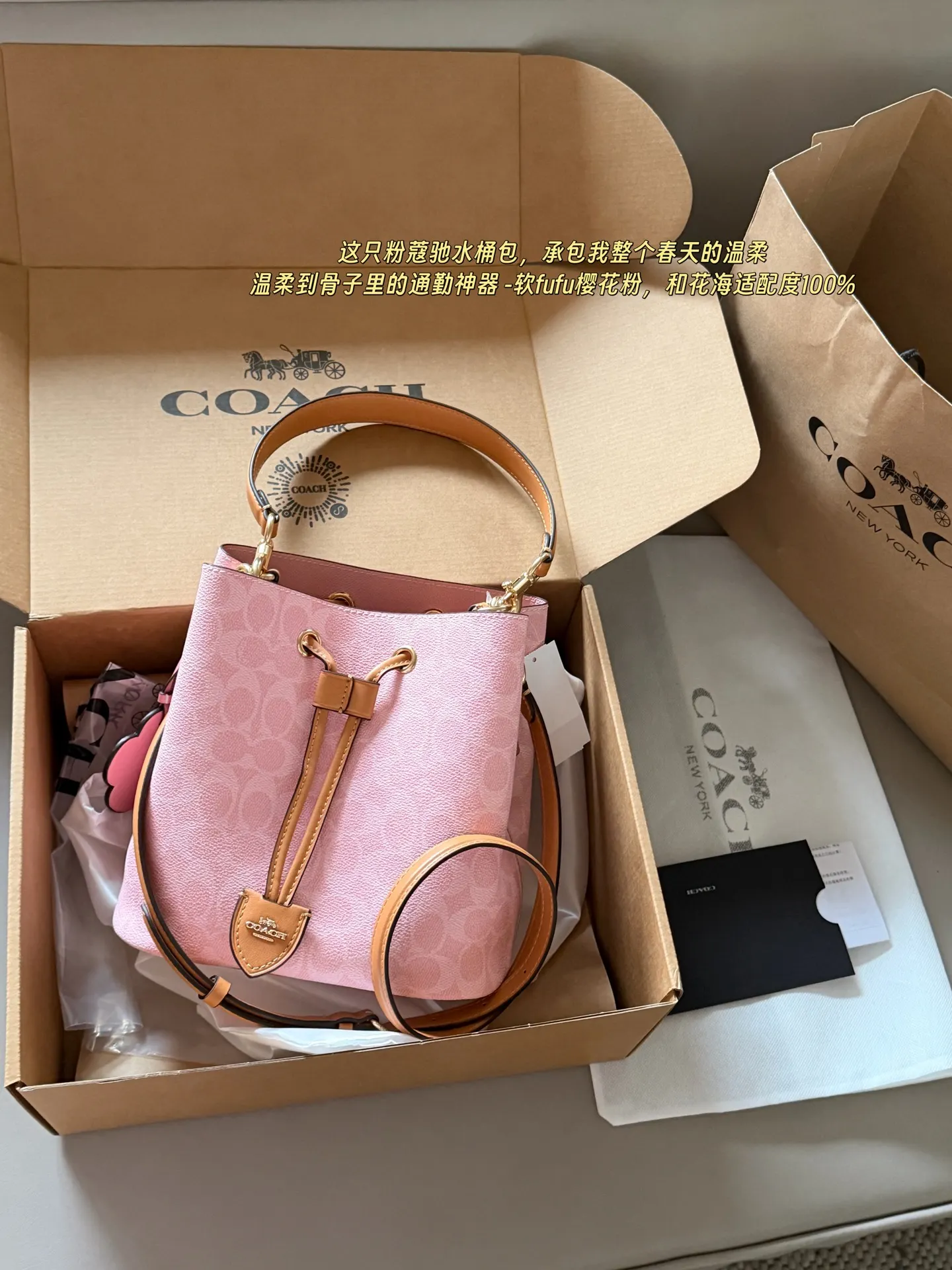 Coach Rowan Monogram Bucket Bag D35517914