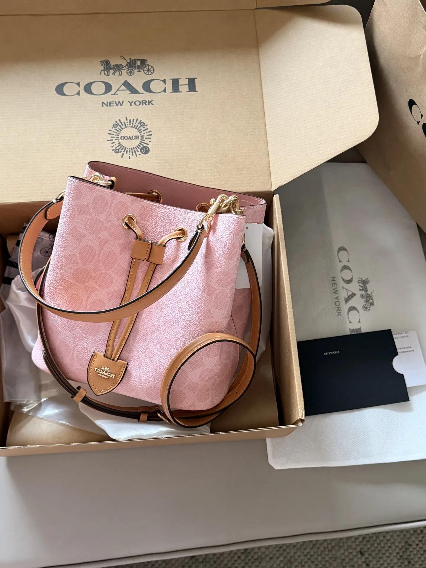 Coach Rowan Monogram Bucket Bag D35517914 — view 2