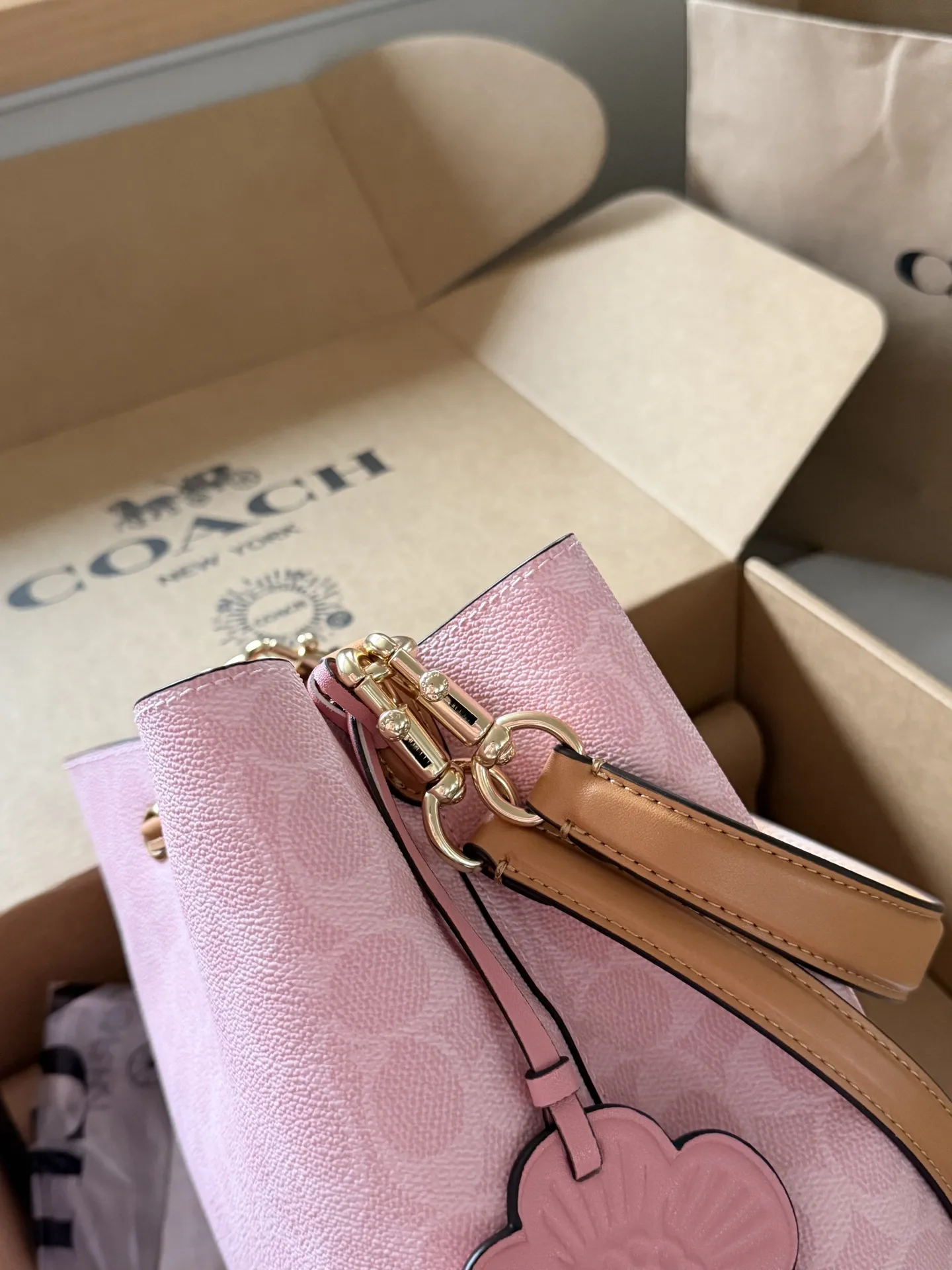 Coach Rowan Monogram Bucket Bag D35517914 — view 5