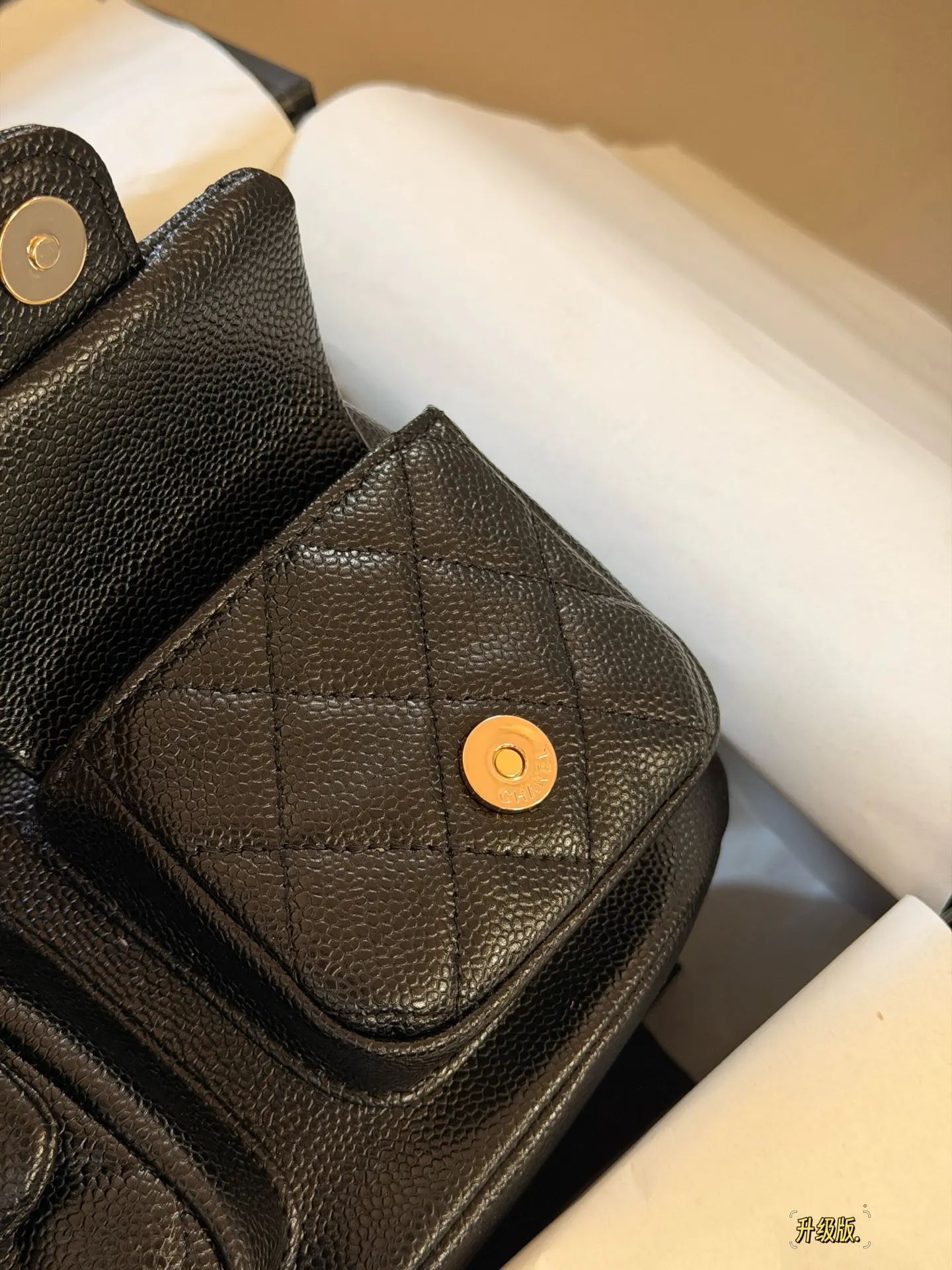 Duma Quilted Leather Backpack D35518162 — view 5
