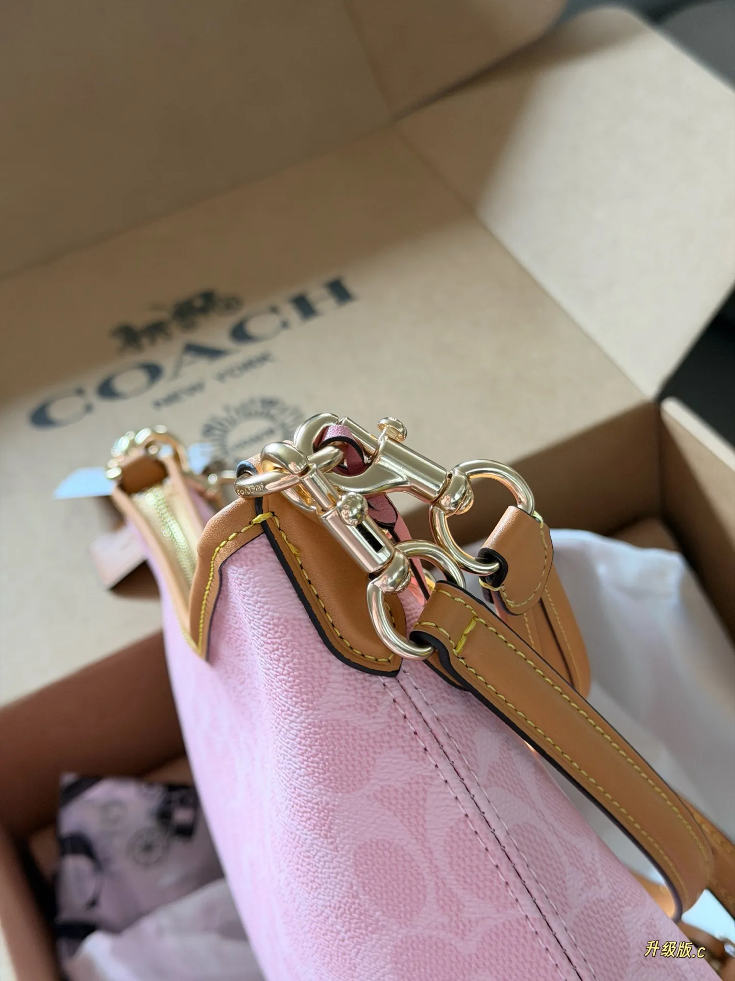 Coach Laurel Hobo Bag in Signature Canvas D35517912 — view 5