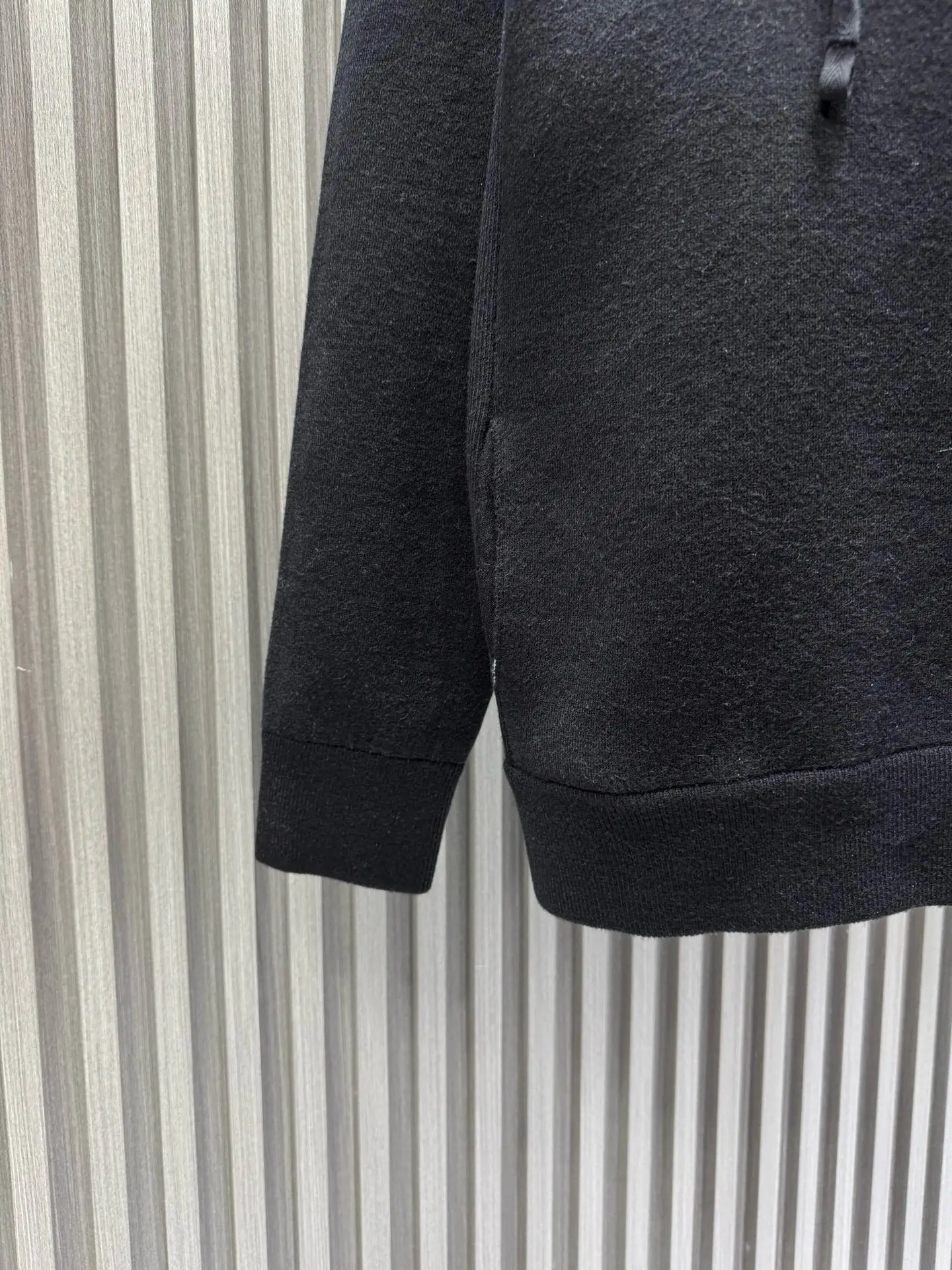 Logo-Jacquard Cashmere-Blend Half-Zip Hoodie D35514547 — view 9