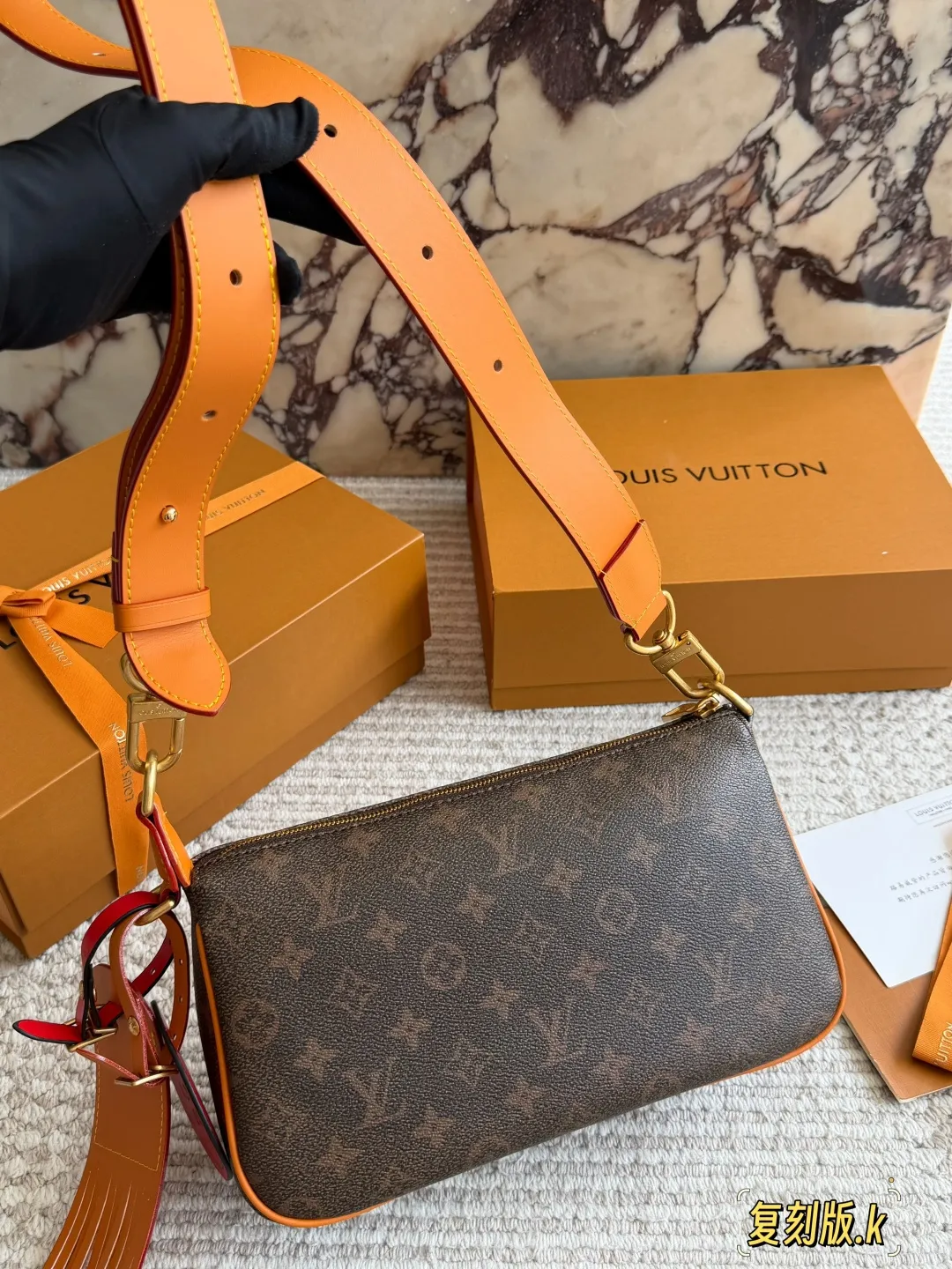 Monogram Canvas Pochette Accessoires Bag D35518366 — view 7