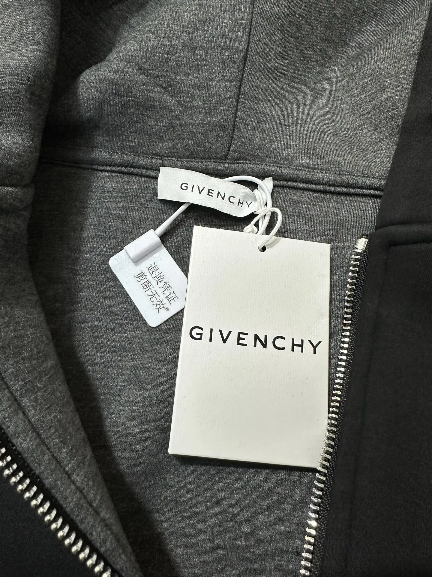 Logo-Embroidered Zip-Up Hoodie D36023554 — view 6