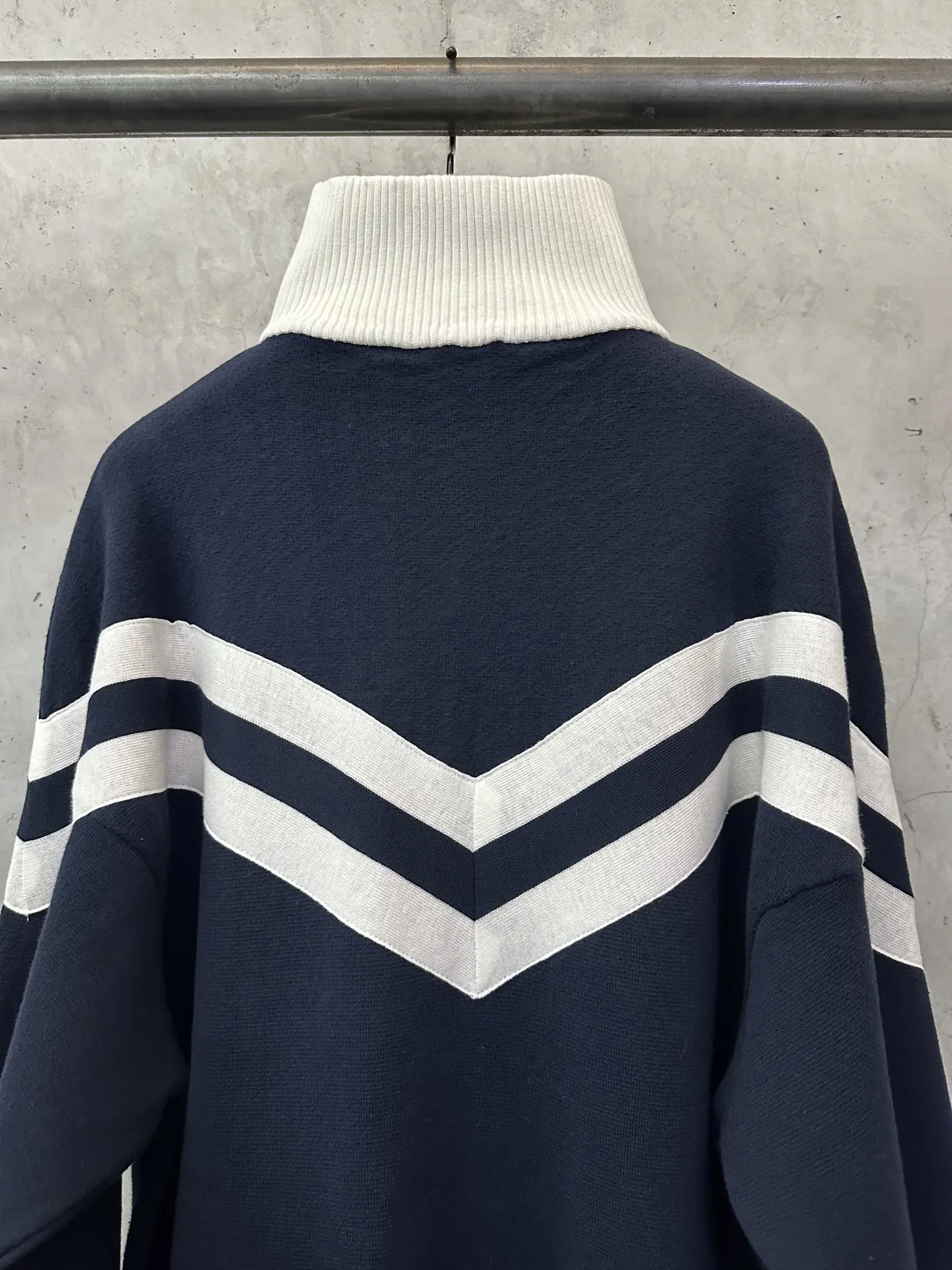 Nautical Knit Zip-Up Bomber Jacket D36025022 — view 5