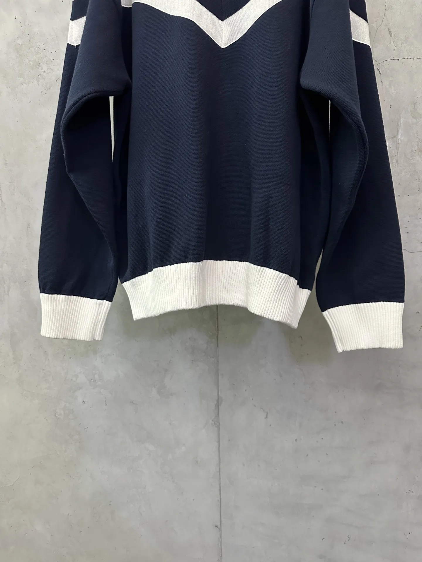 Nautical Knit Zip-Up Bomber Jacket D36025022 — view 6