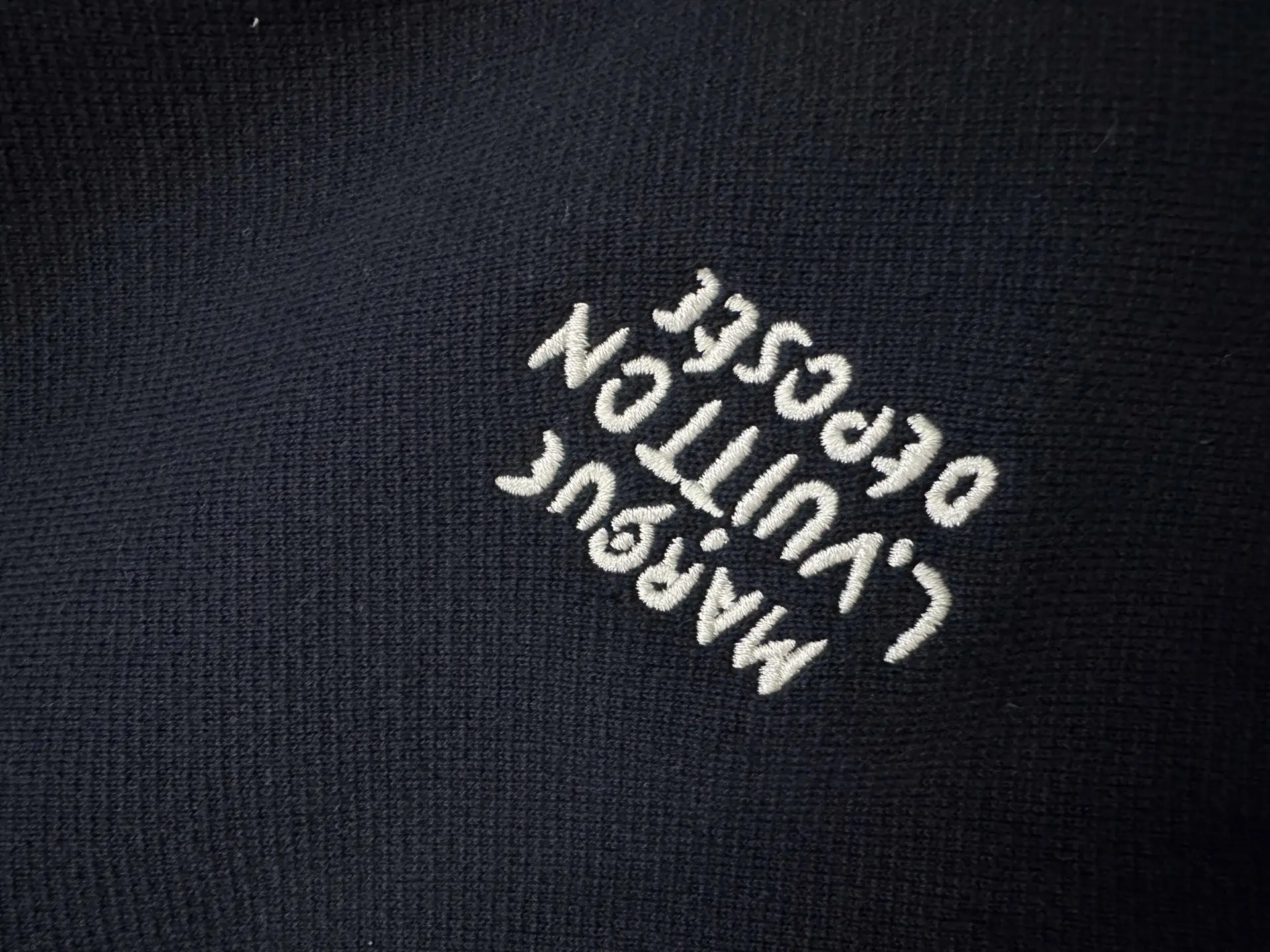 Nautical Knit Zip-Up Bomber Jacket D36025022 — view 8