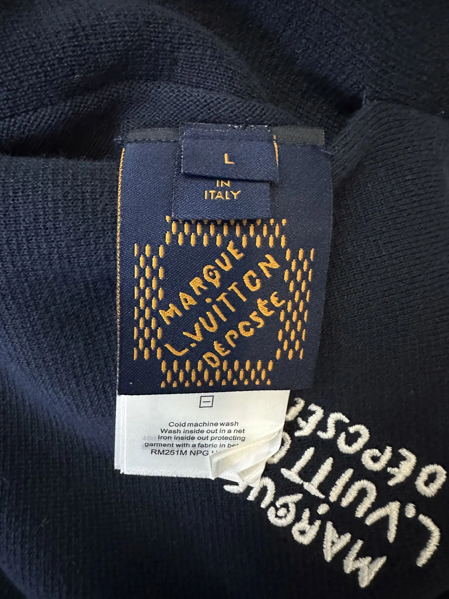 Nautical Knit Zip-Up Bomber Jacket D36025022 — view 9