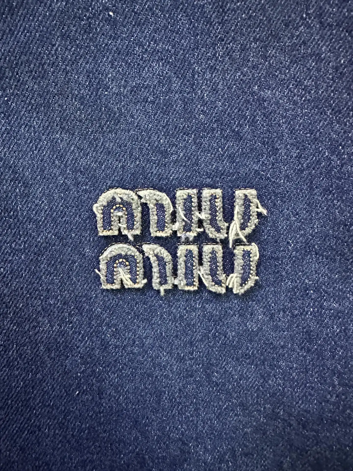 Embroidered Logo Hooded Denim Jacket D36011907 — view 8