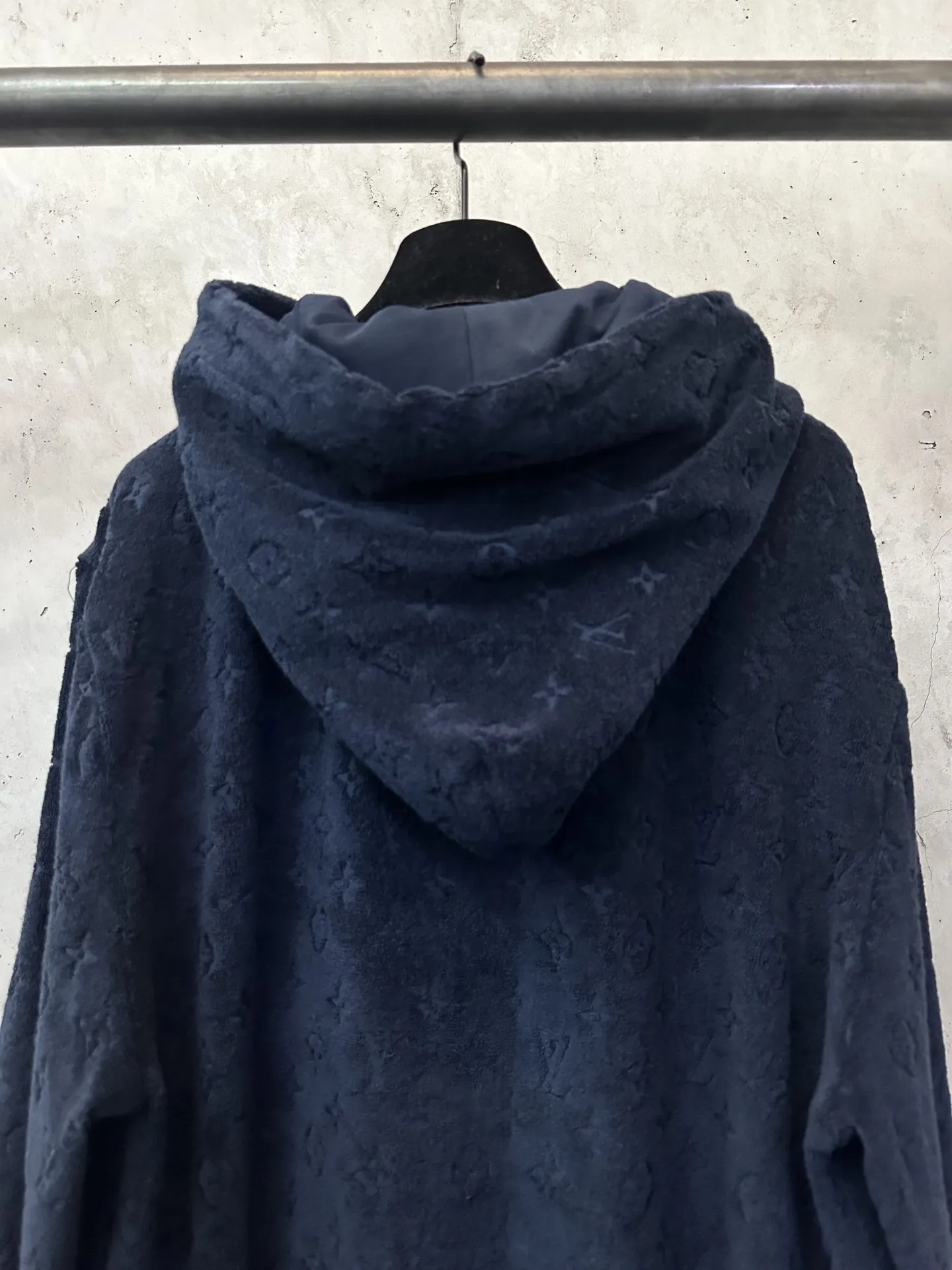 Monogram Jacquard Toweling Zip-Up Hoodie D37020196 — view 5