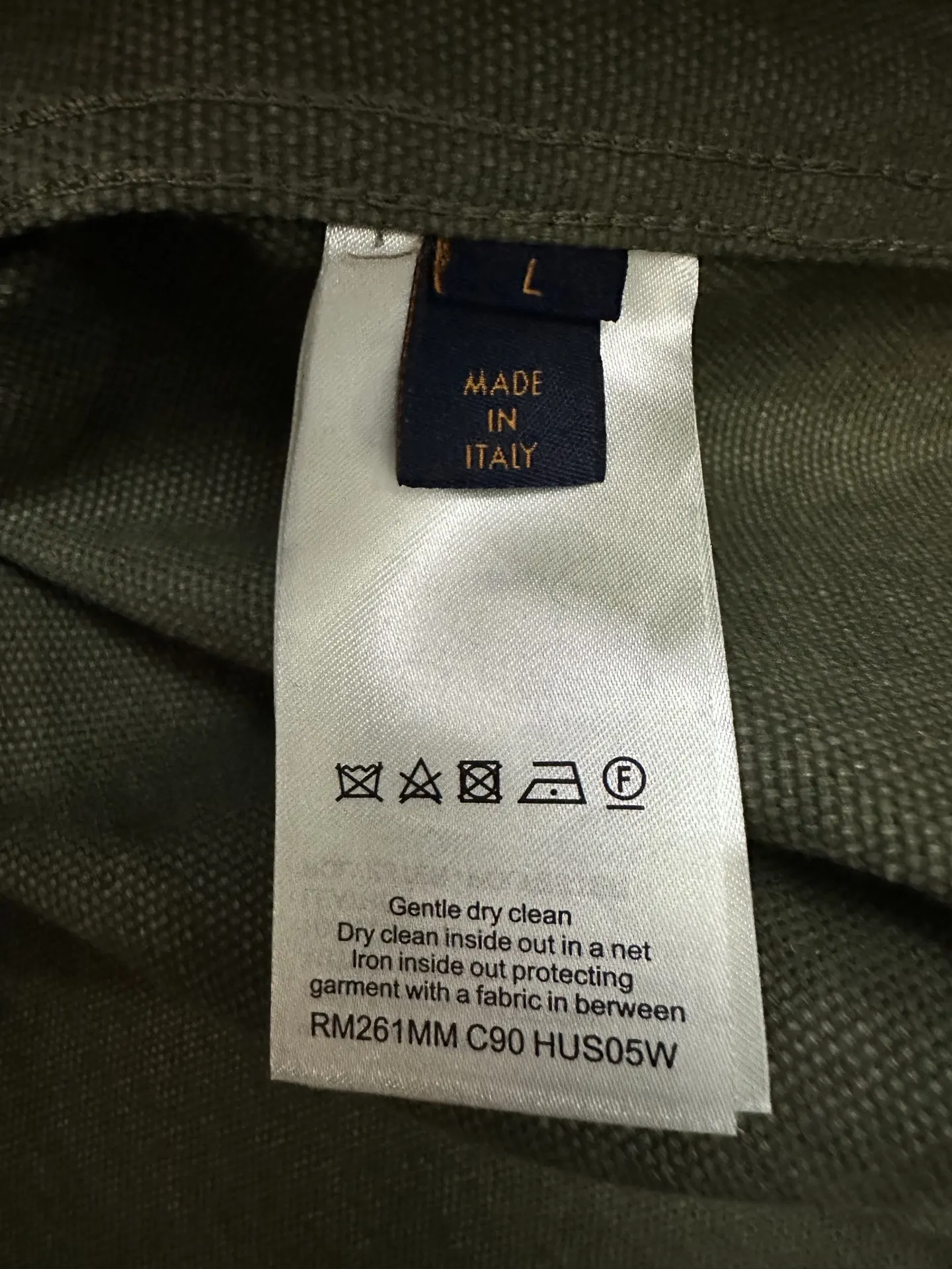 Monogram Print Workwear Overshirt D37025028 — view 9
