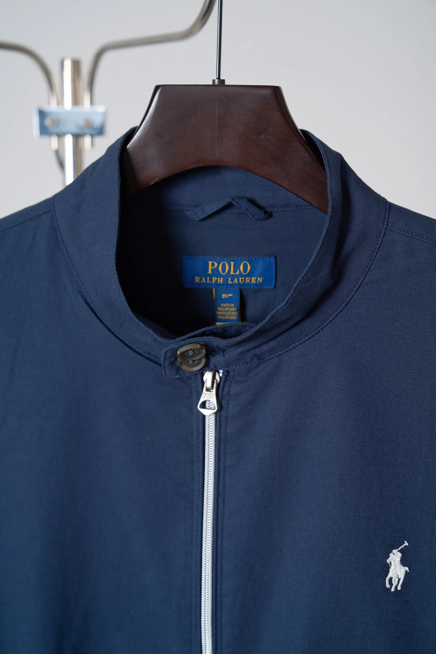 Polo Ralph Lauren Embroidered Linen Harrington Jacket D37020418 — view 4