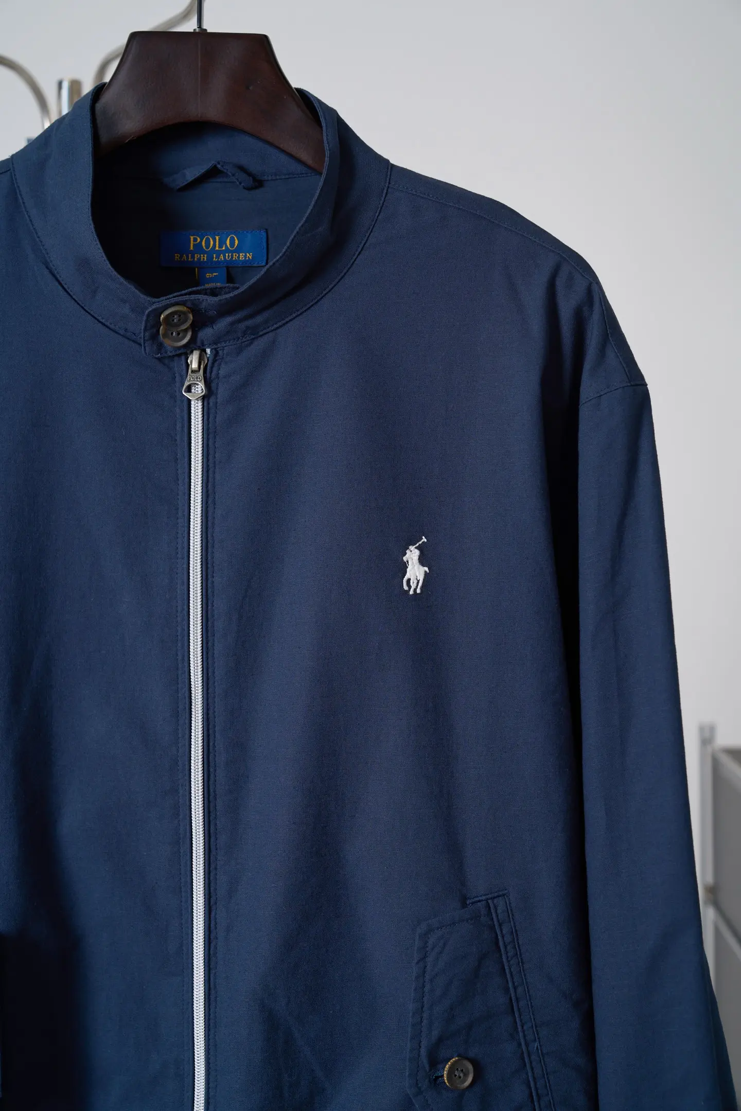 Polo Ralph Lauren Embroidered Linen Harrington Jacket D37020418 — view 8