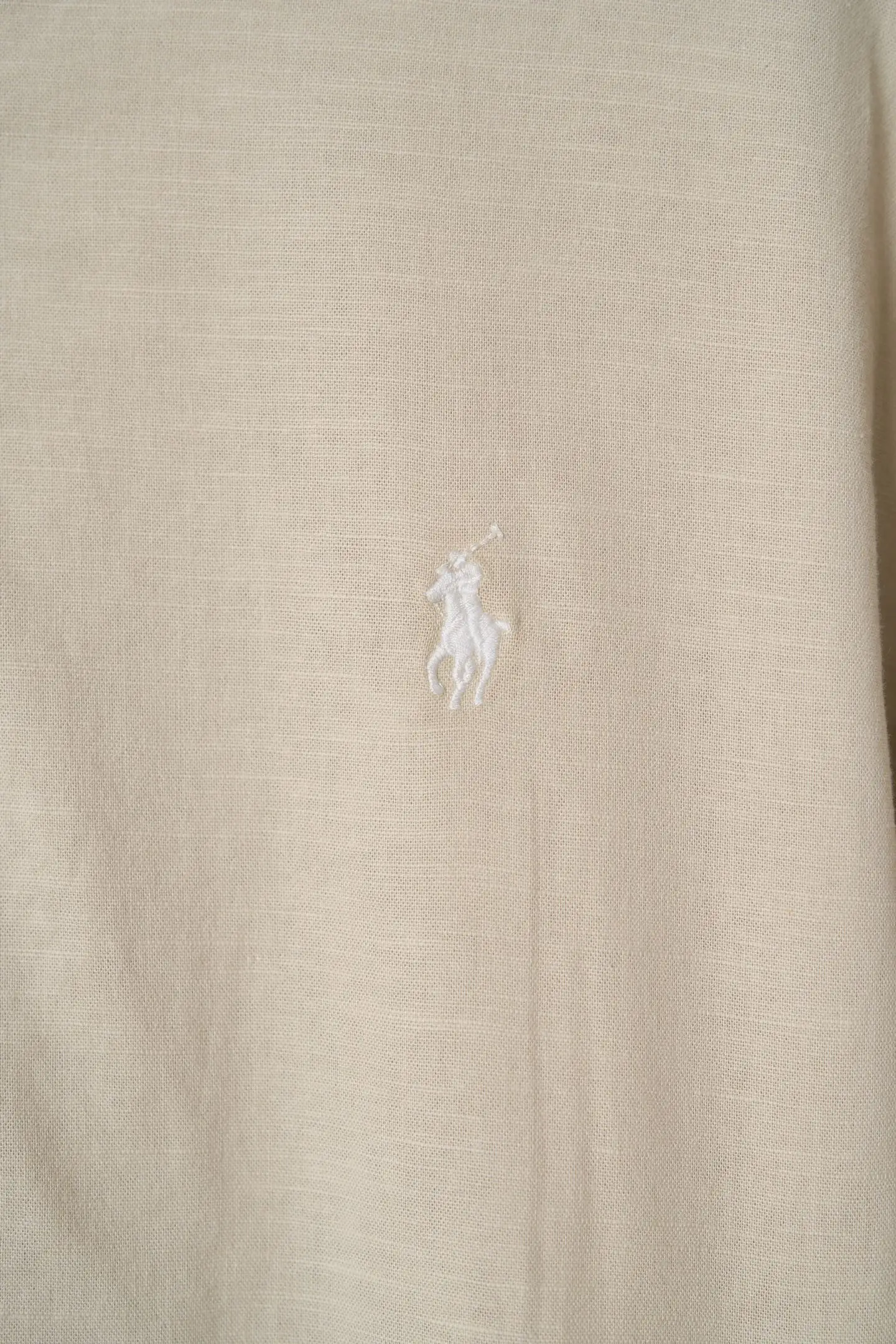 Polo Pony Embroidered Linen Harrington Jacket D37020417 — view 9