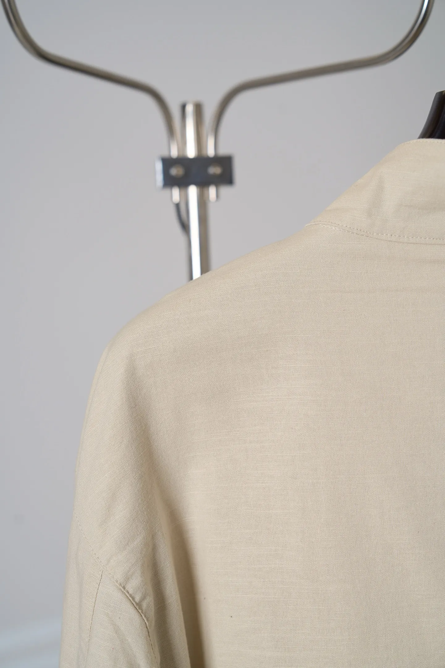 Polo Pony Embroidered Linen Harrington Jacket D37020417 — view 14