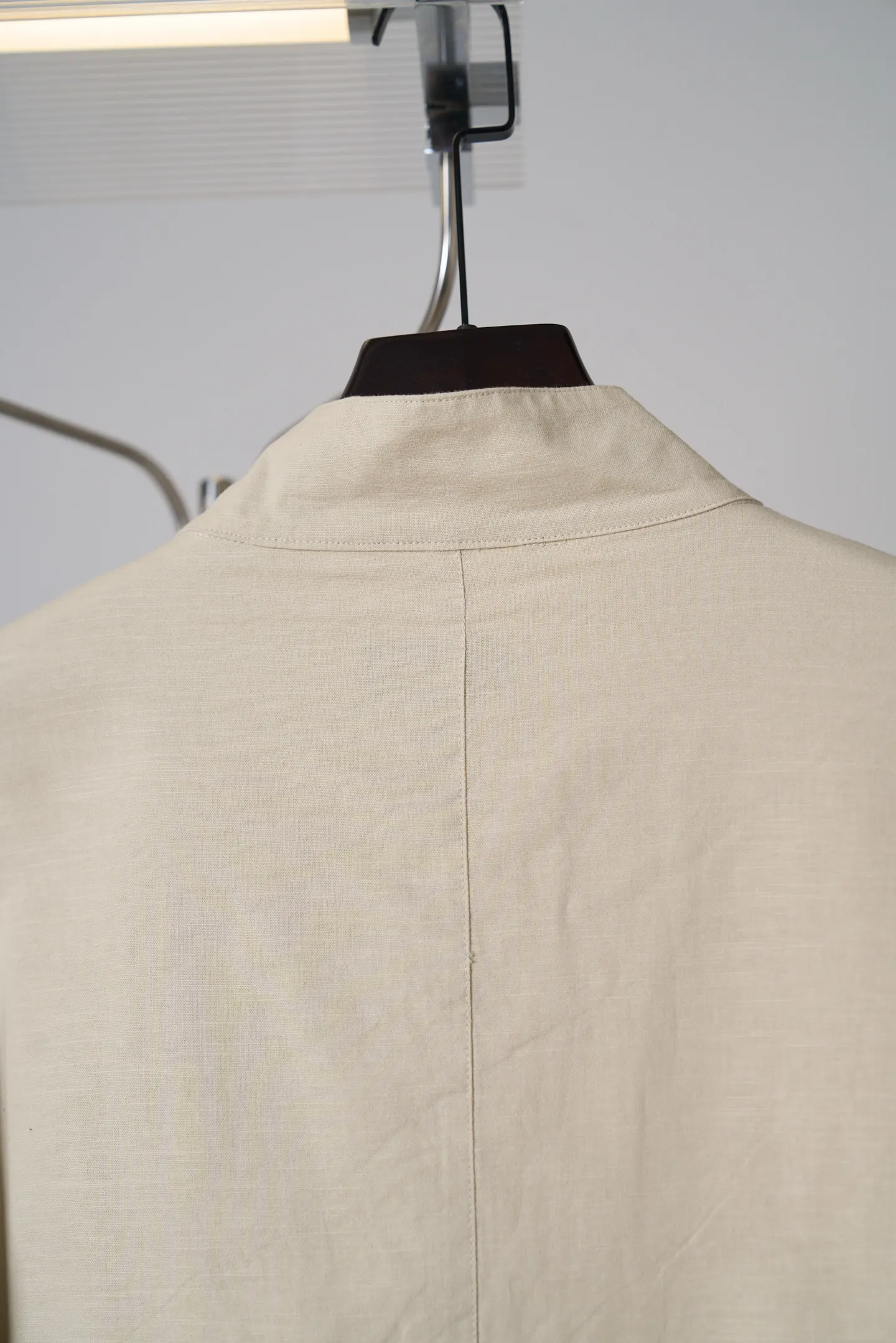 Polo Pony Embroidered Linen Harrington Jacket D37020417 — view 15