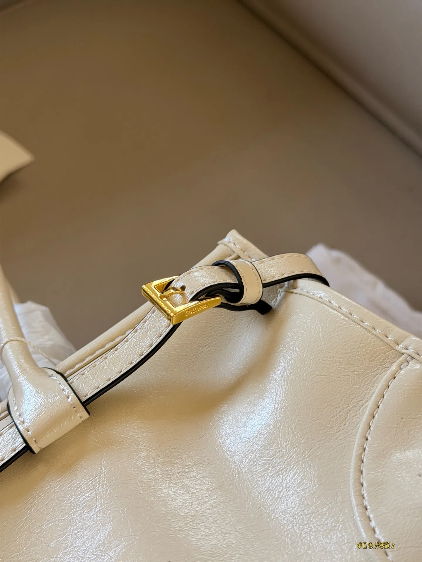 Prada Soft Lux Leather Top-Handle Bag D37017873 — view 8