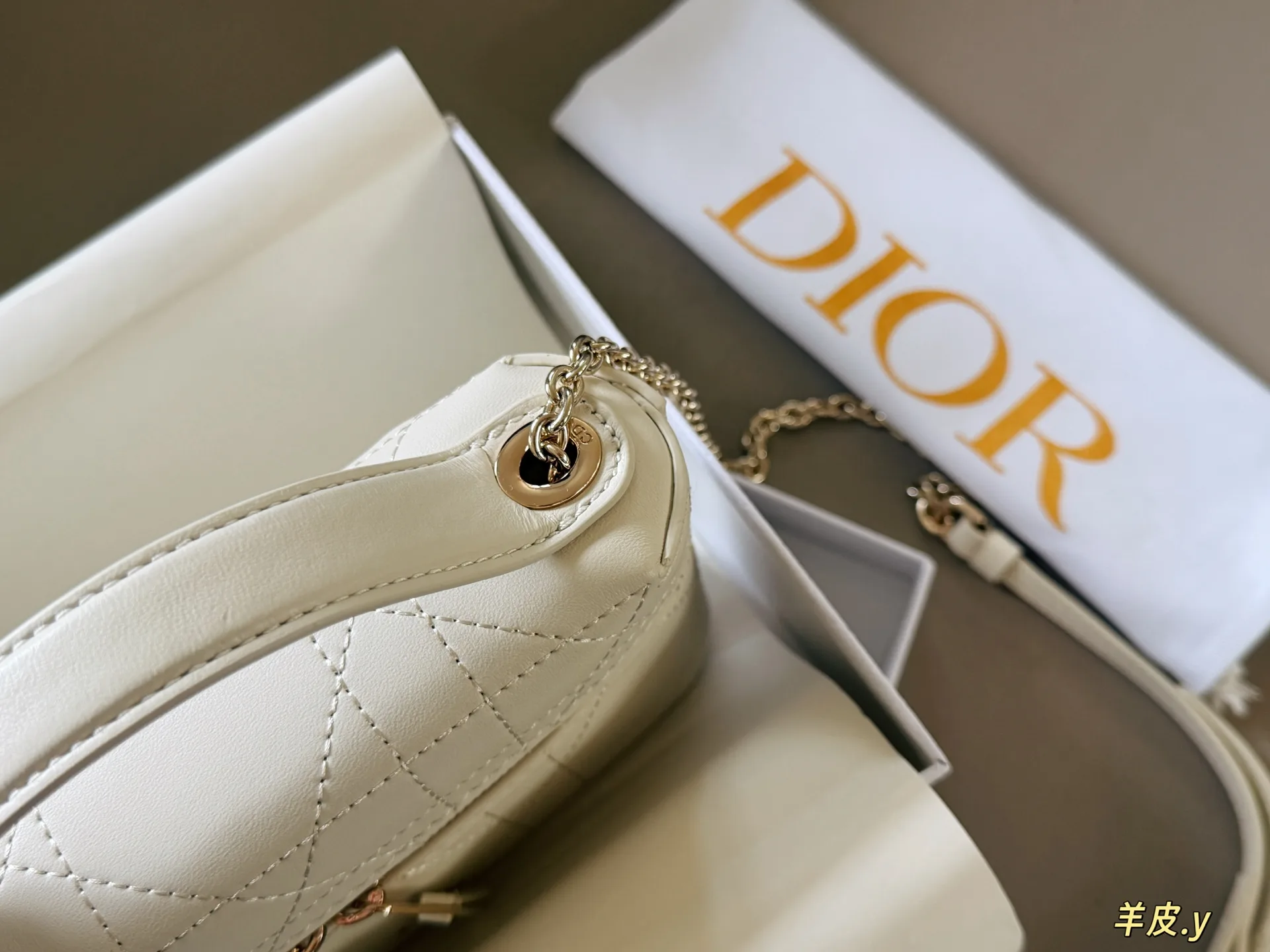Dior Caro Lambskin Vanity Case D37017844 — view 5
