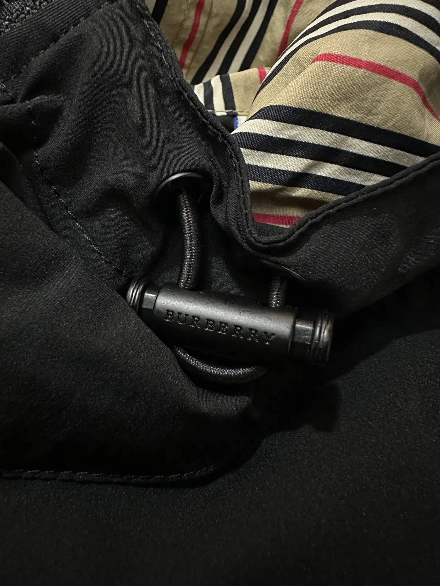 Logo Print Hooded Windbreaker Jacket D38021781 — view 12
