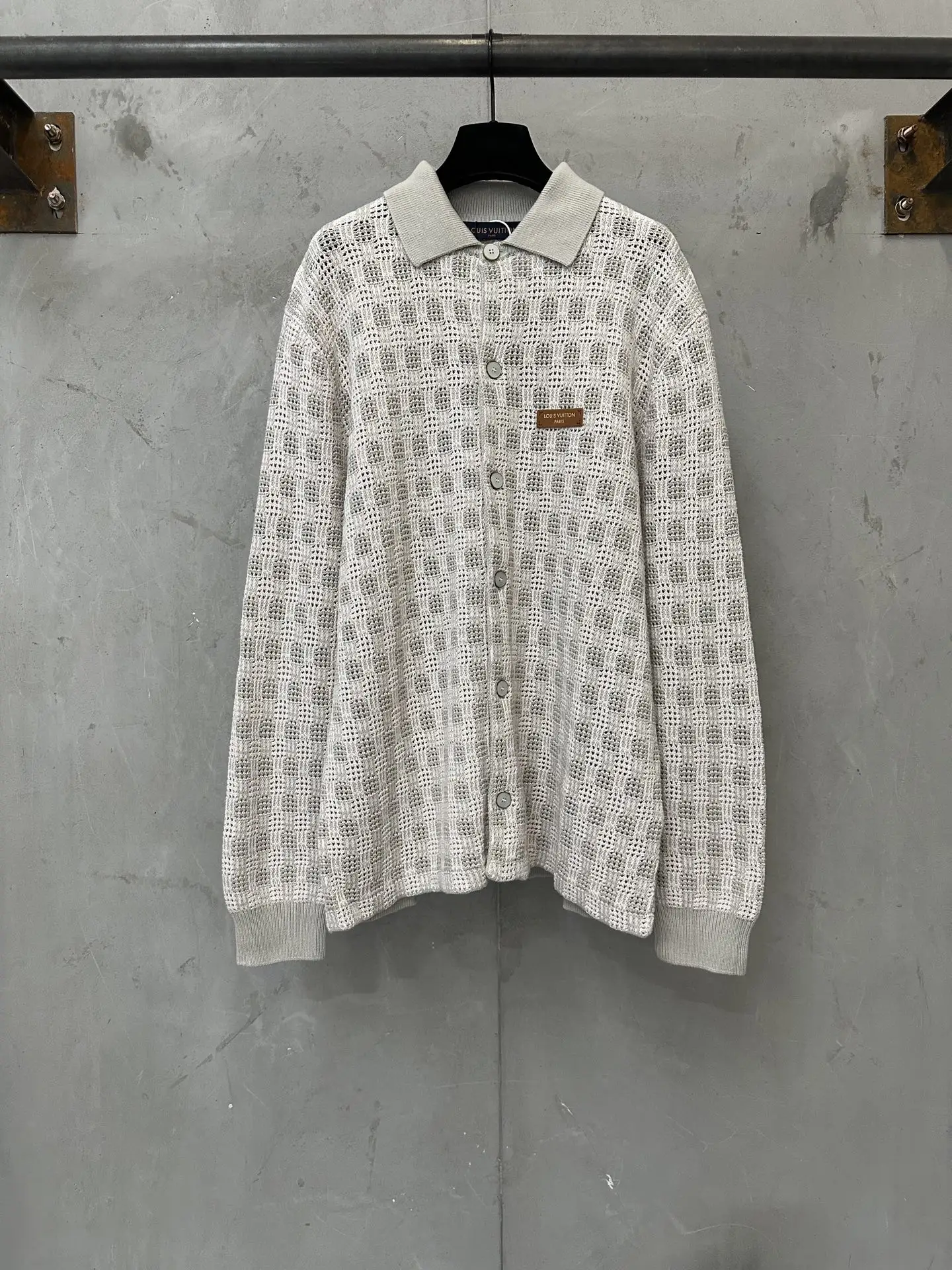 Textured Jacquard Wool-Blend Cardigan D38023520