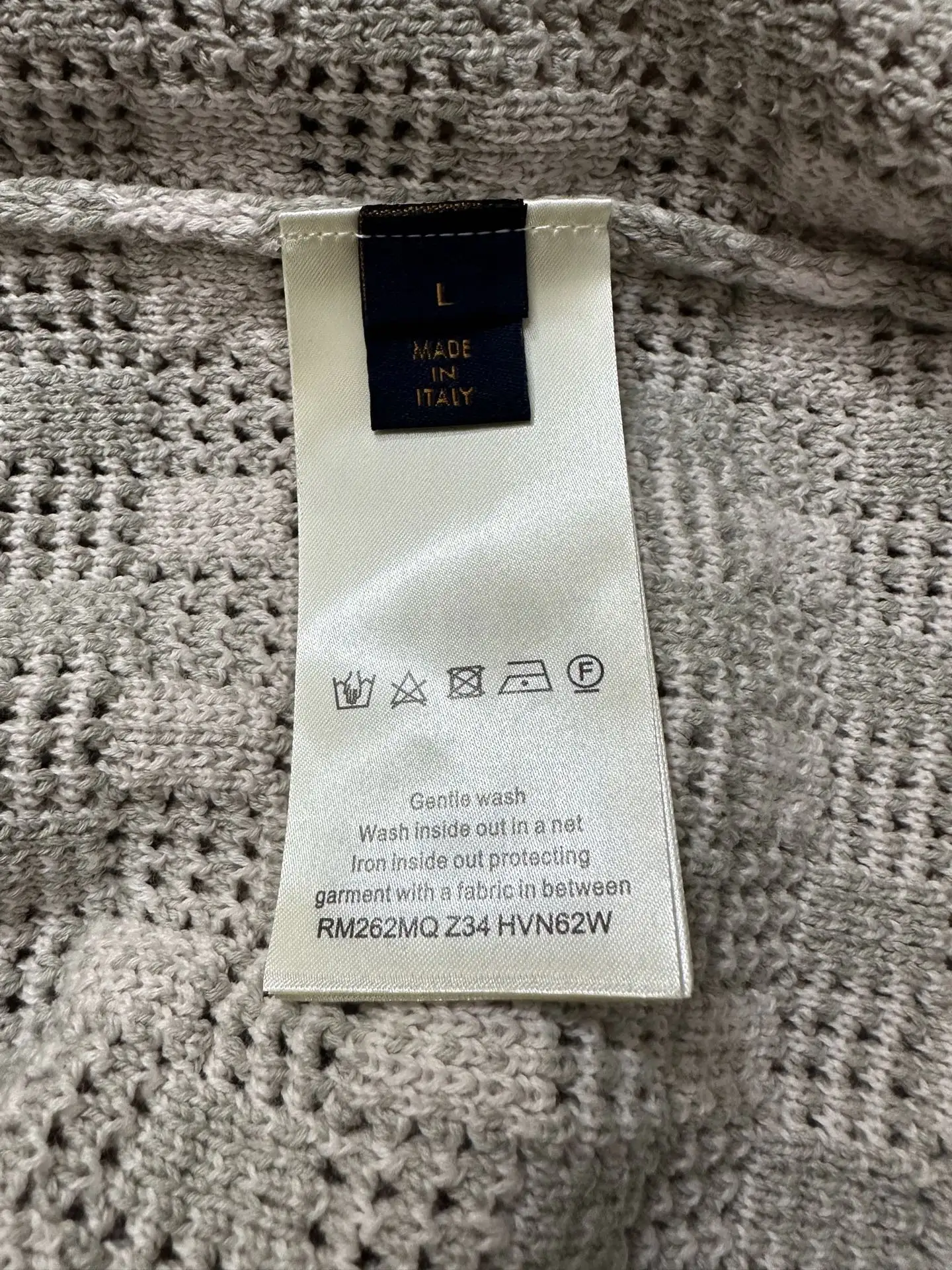 Textured Jacquard Wool-Blend Cardigan D38023520 — view 10