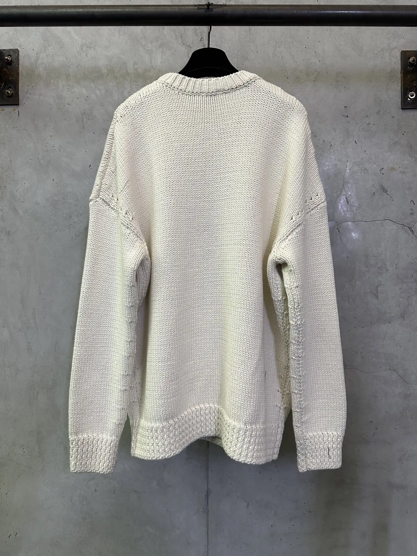 Anagram Intarsia Chunky Wool Sweater D38015740 — view 2