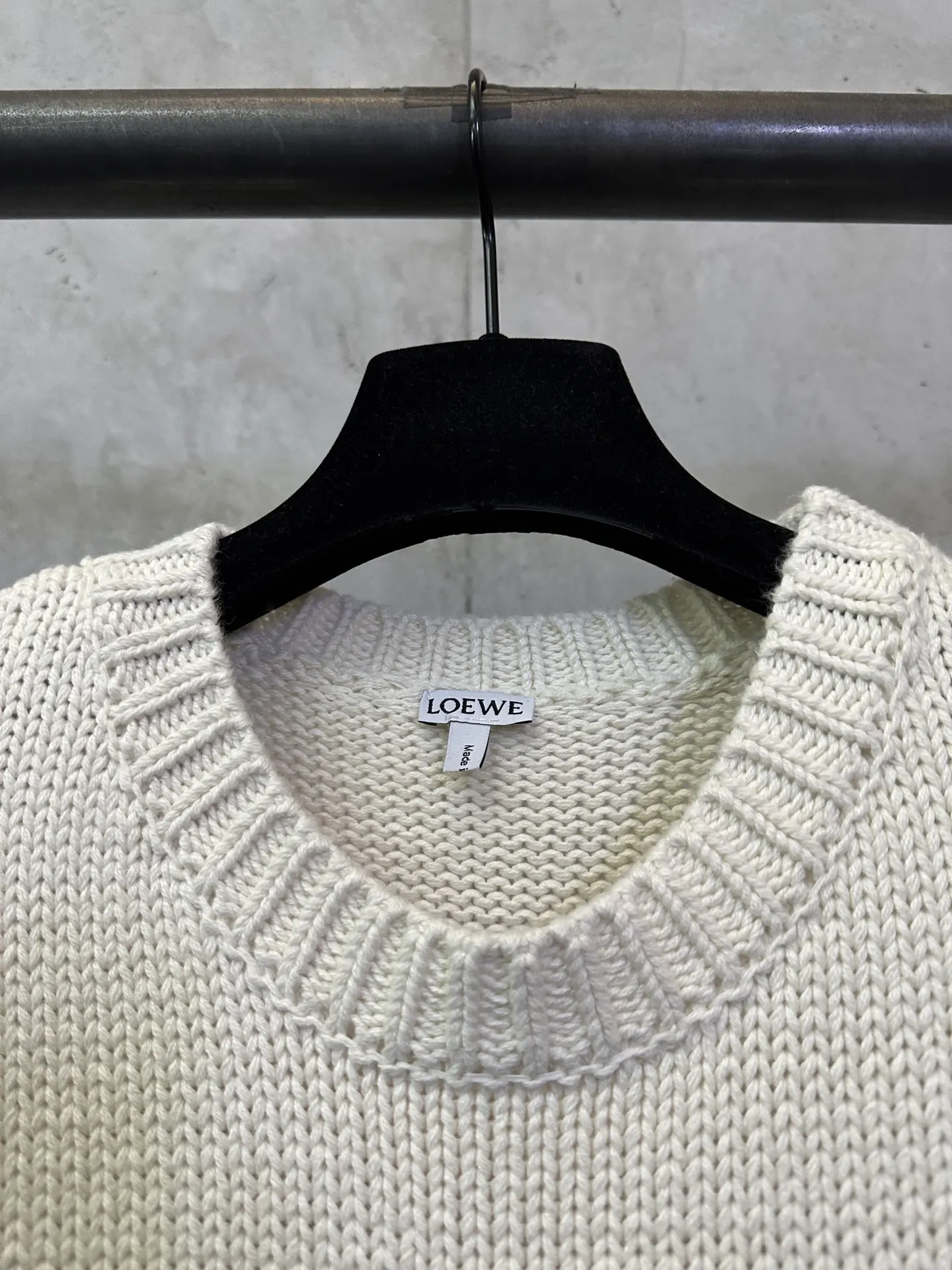 Anagram Intarsia Chunky Wool Sweater D38015740 — view 7