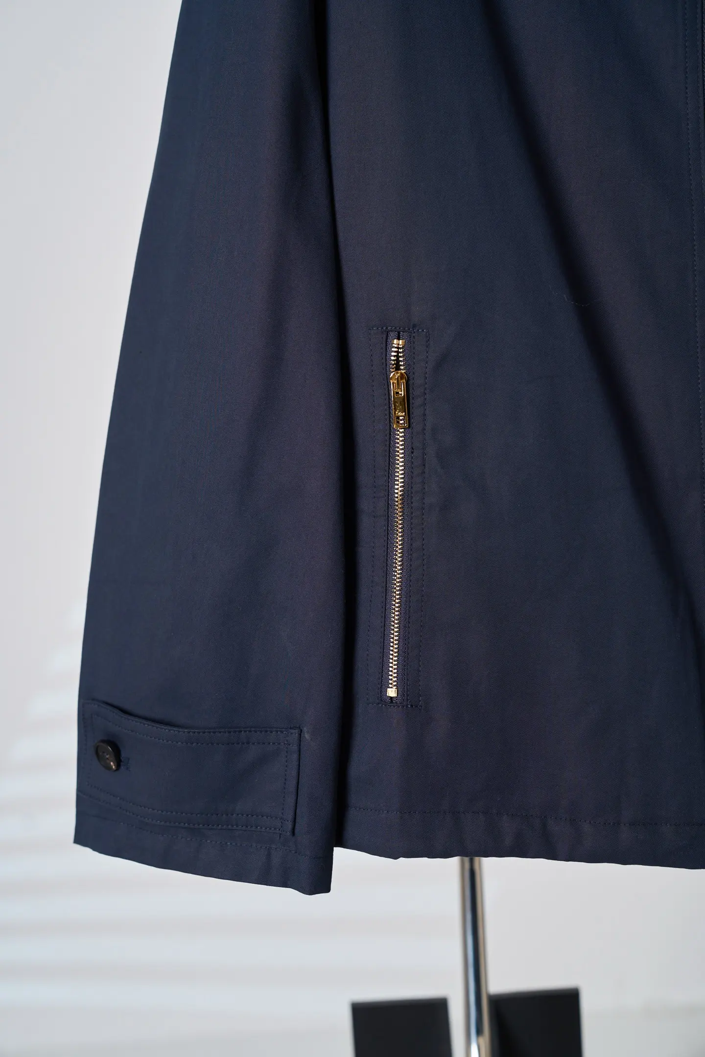 Medaillon Embroidered Hooded Gabardine Jacket D38020410 — view 10