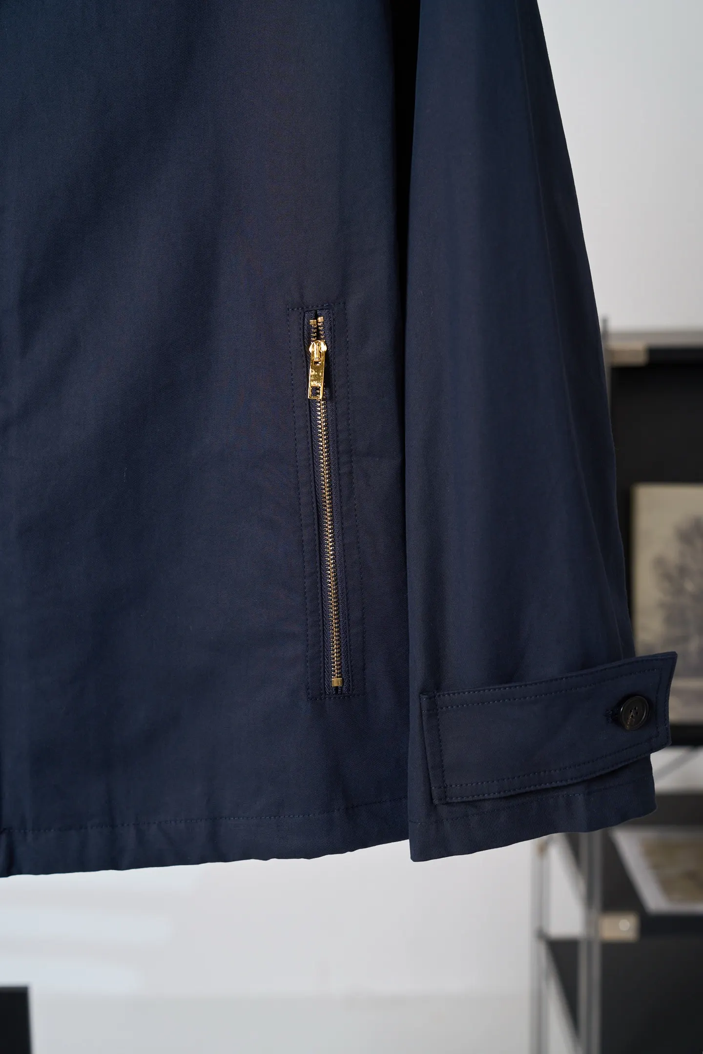 Medaillon Embroidered Hooded Gabardine Jacket D38020410 — view 12