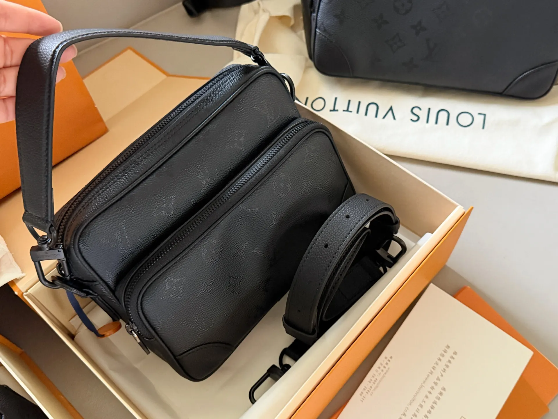 Nil Monogram Shadow Crossbody Bag D38018066 — view 2