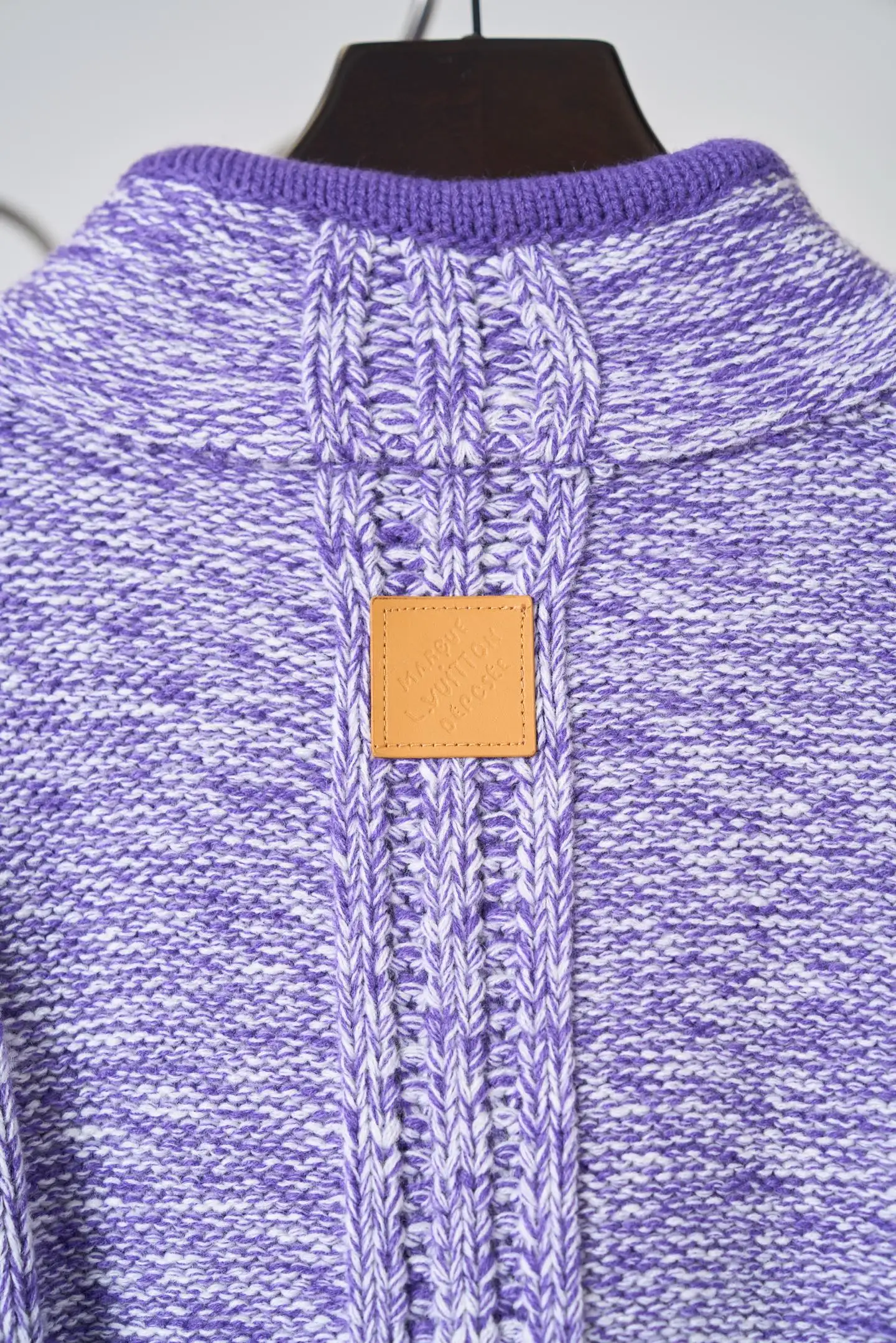 Fringed Half-Zip Cable-Knit Sweater D38520415 — view 13