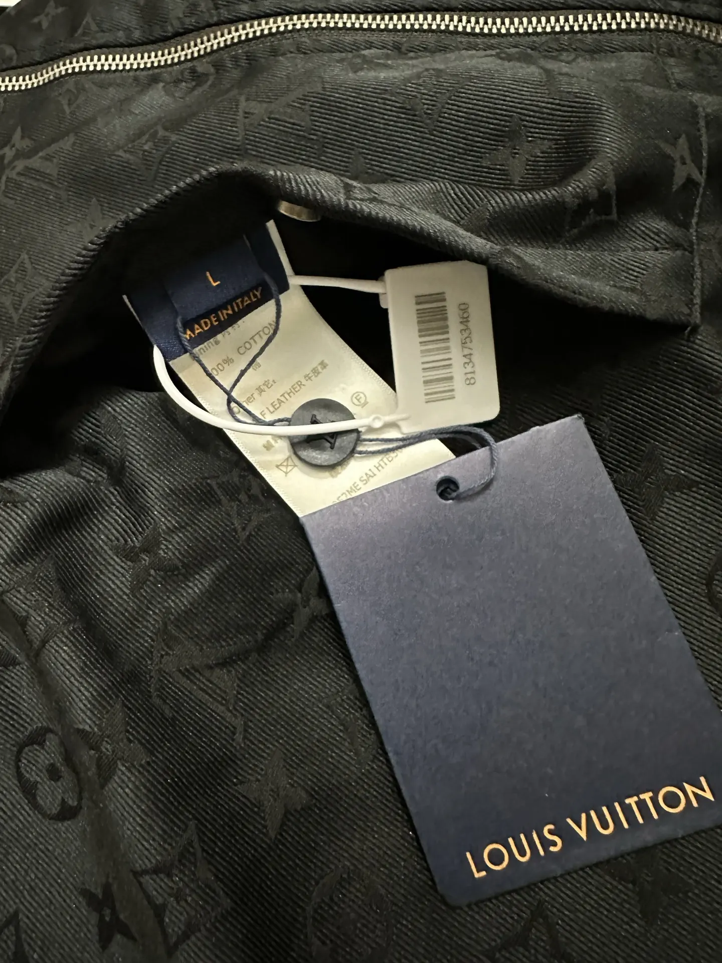 Reversible Monogram Jacquard Blouson Jacket D40020167 — view 13