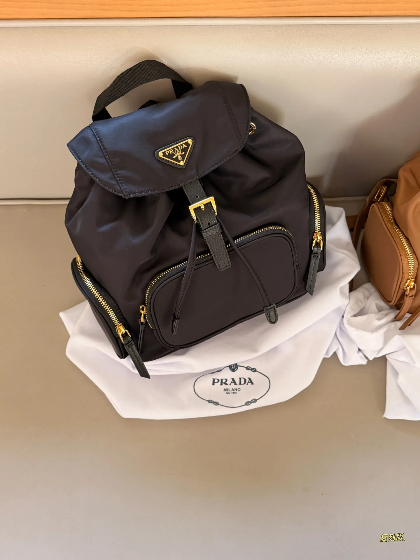 Prada Re-Edition Nylon Backpack D40518516