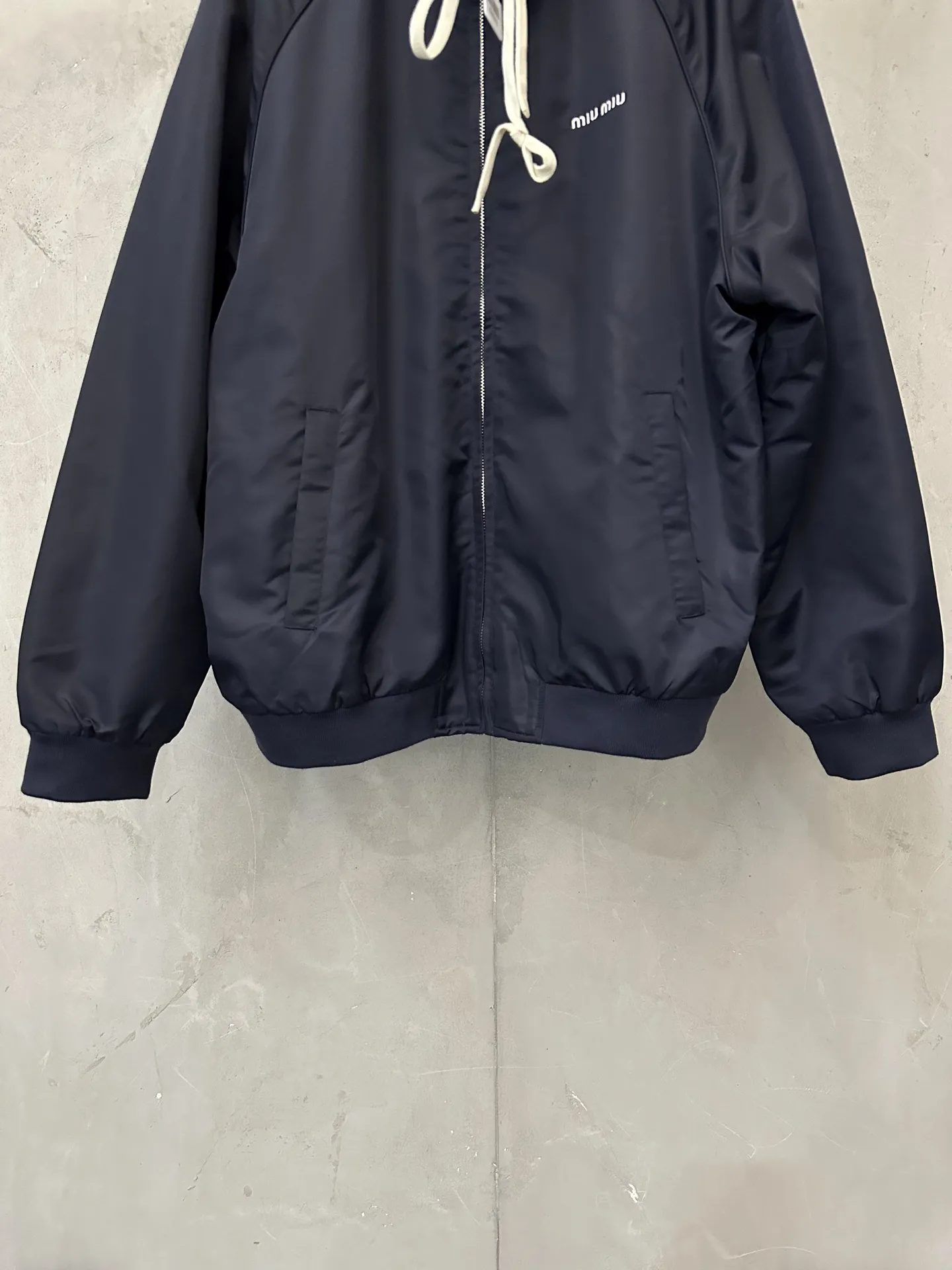 Reversible Technical Fabric and Fleece Jacket D42020242 — view 6