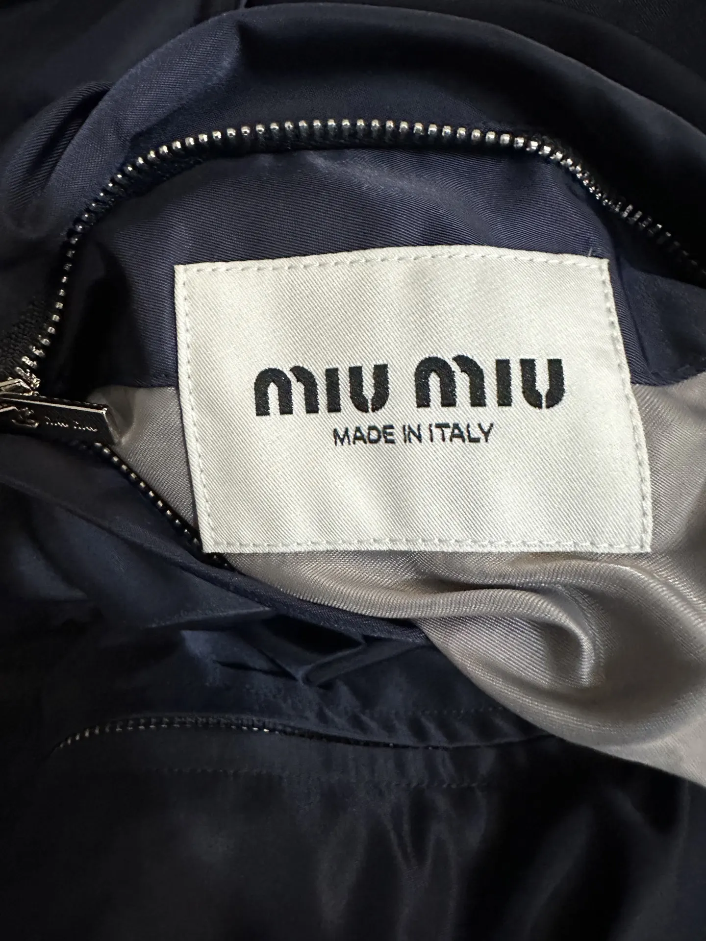 Reversible Technical Fabric and Fleece Jacket D42020242 — view 10