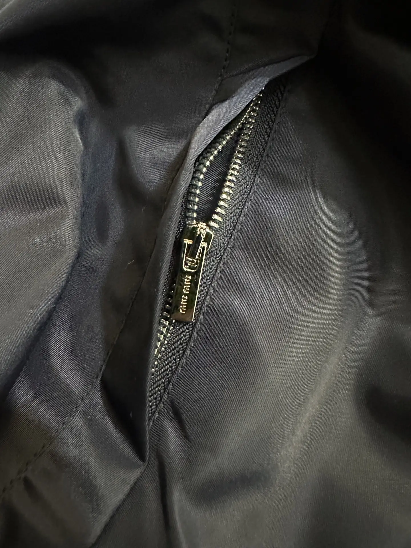 Reversible Technical Fabric and Fleece Jacket D42020242 — view 12