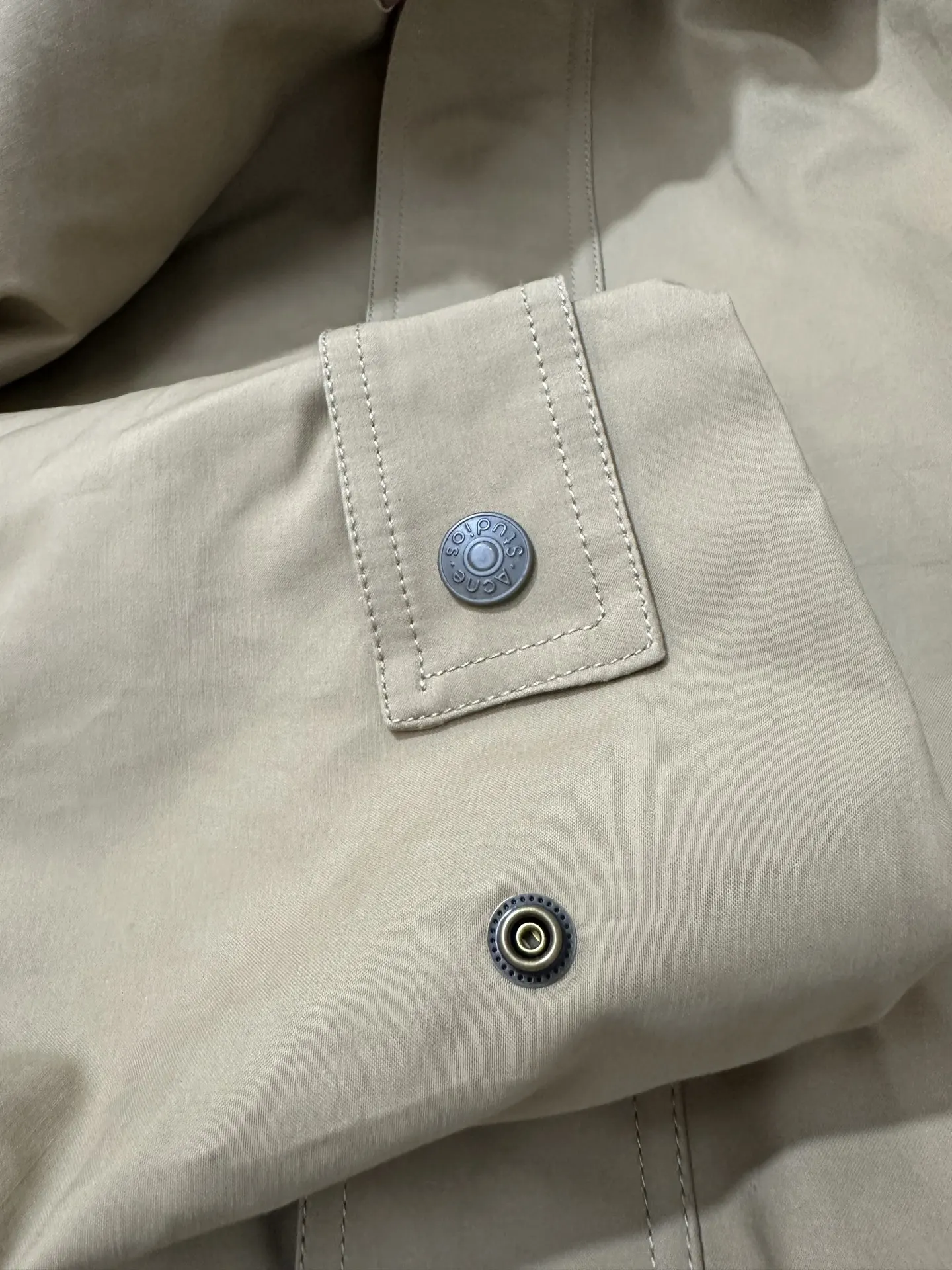 Leather-Trimmed Cotton Twill Bomber Jacket D44024440 — view 9