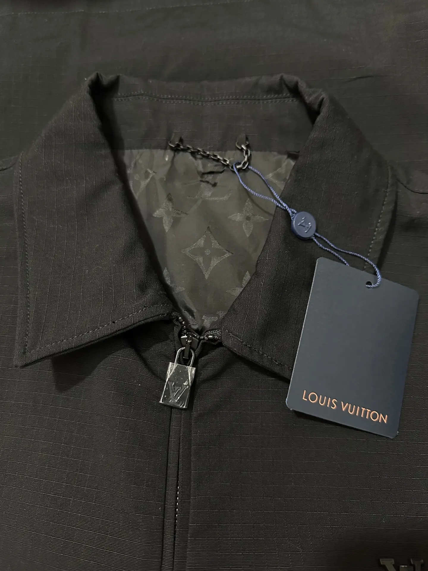 Logo Jacquard Workwear Jacket D45023505 — view 6