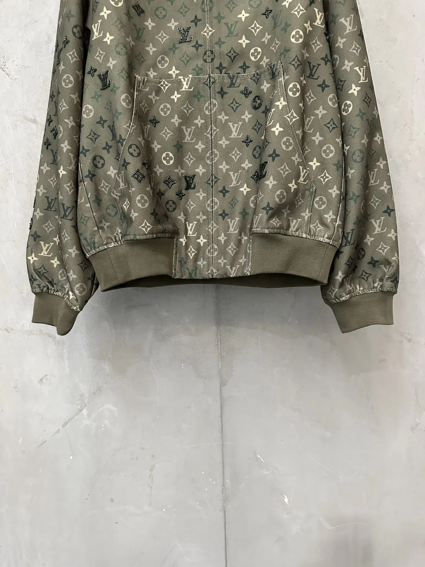 Monogram All-Over Print Hooded Jacket D46020181 — view 4
