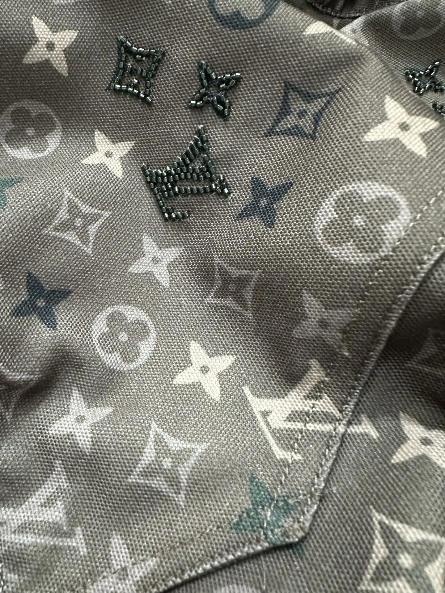 Monogram All-Over Print Hooded Jacket D46020181 — view 8