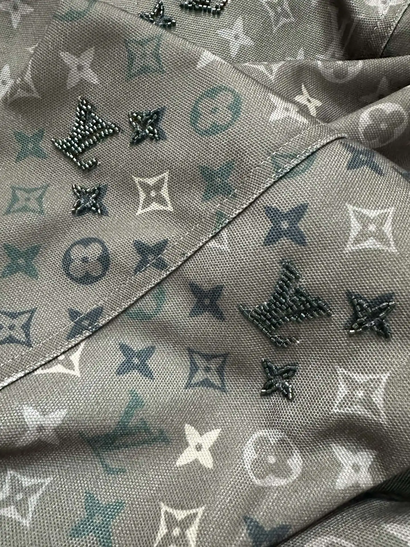 Monogram All-Over Print Hooded Jacket D46020181 — view 10