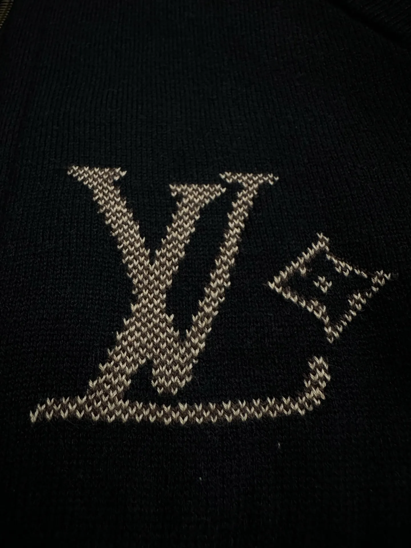 Reversible Monogram Jacquard Knit Zip-Up Hoodie D48020245 — view 10