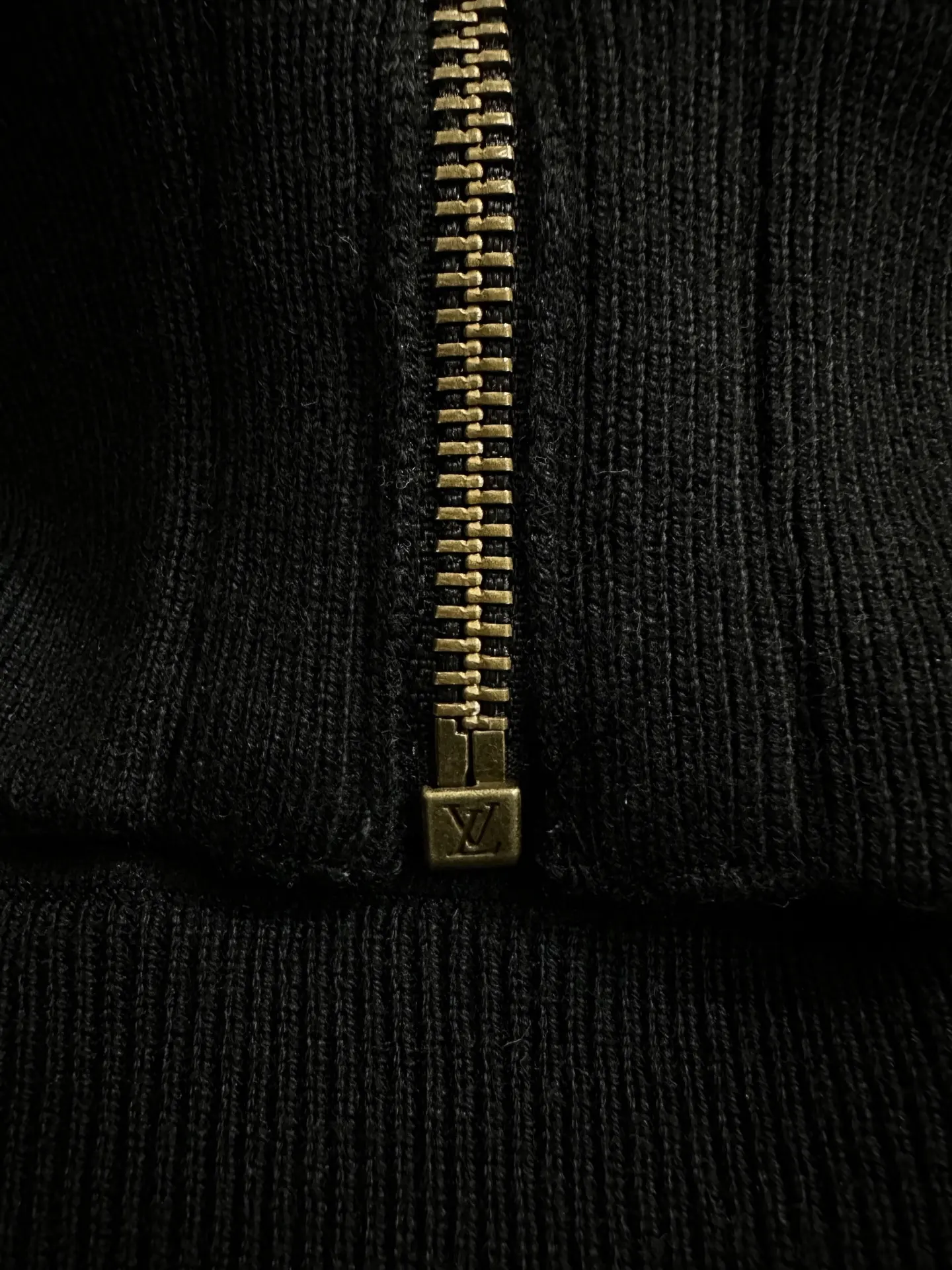 Reversible Monogram Jacquard Knit Zip-Up Hoodie D48020245 — view 11