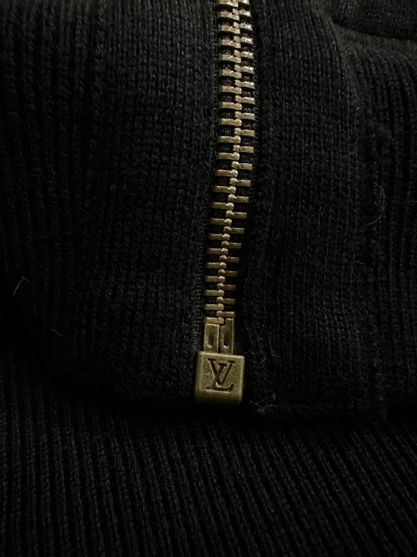 Reversible Monogram Jacquard Knit Zip-Up Hoodie D48020245 — view 13
