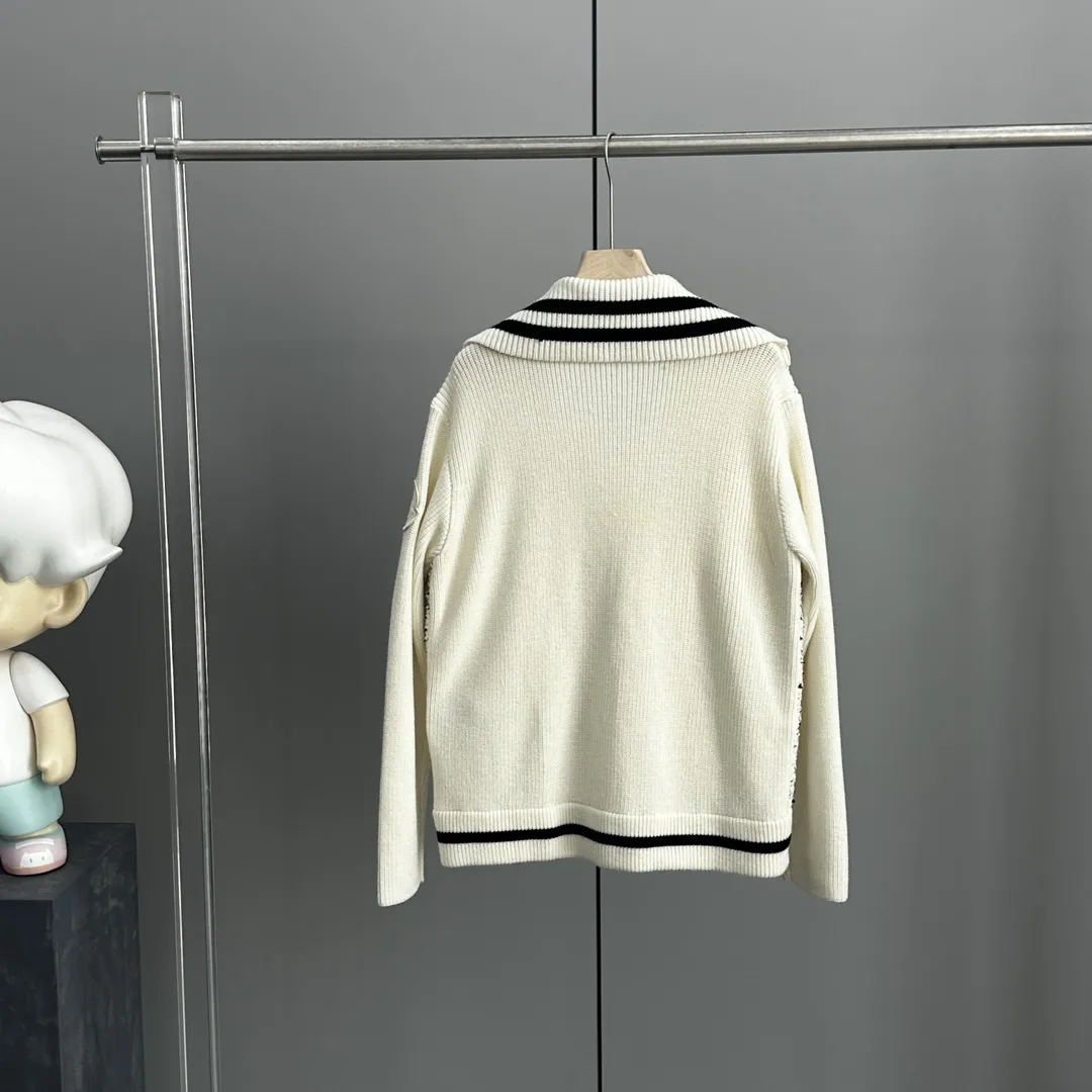 Moncler Padded Tweed and Wool Knit Cardigan D51020393 — view 9