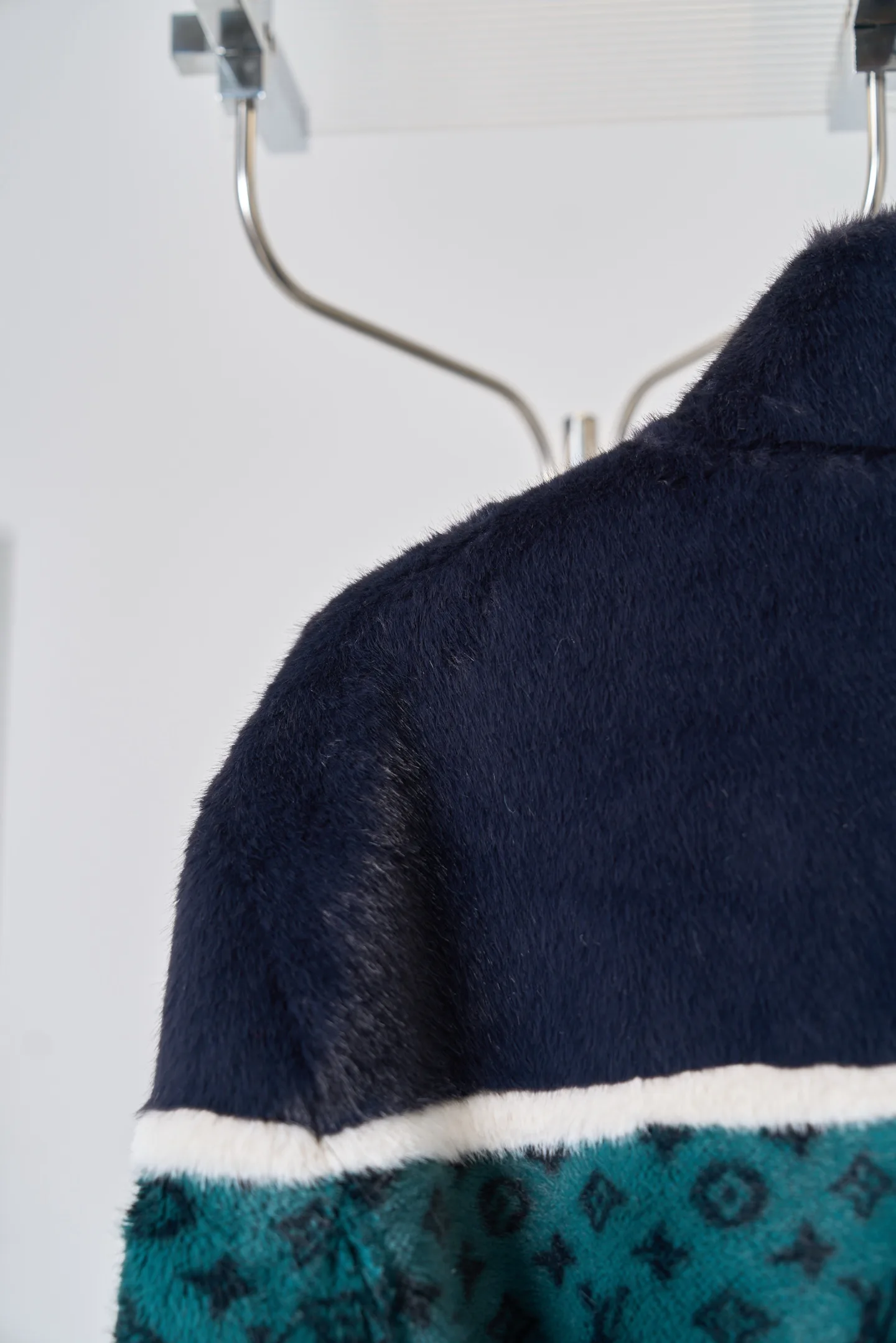 Monogram Faux Fur Zip-Up Jacket D52020416 — view 14